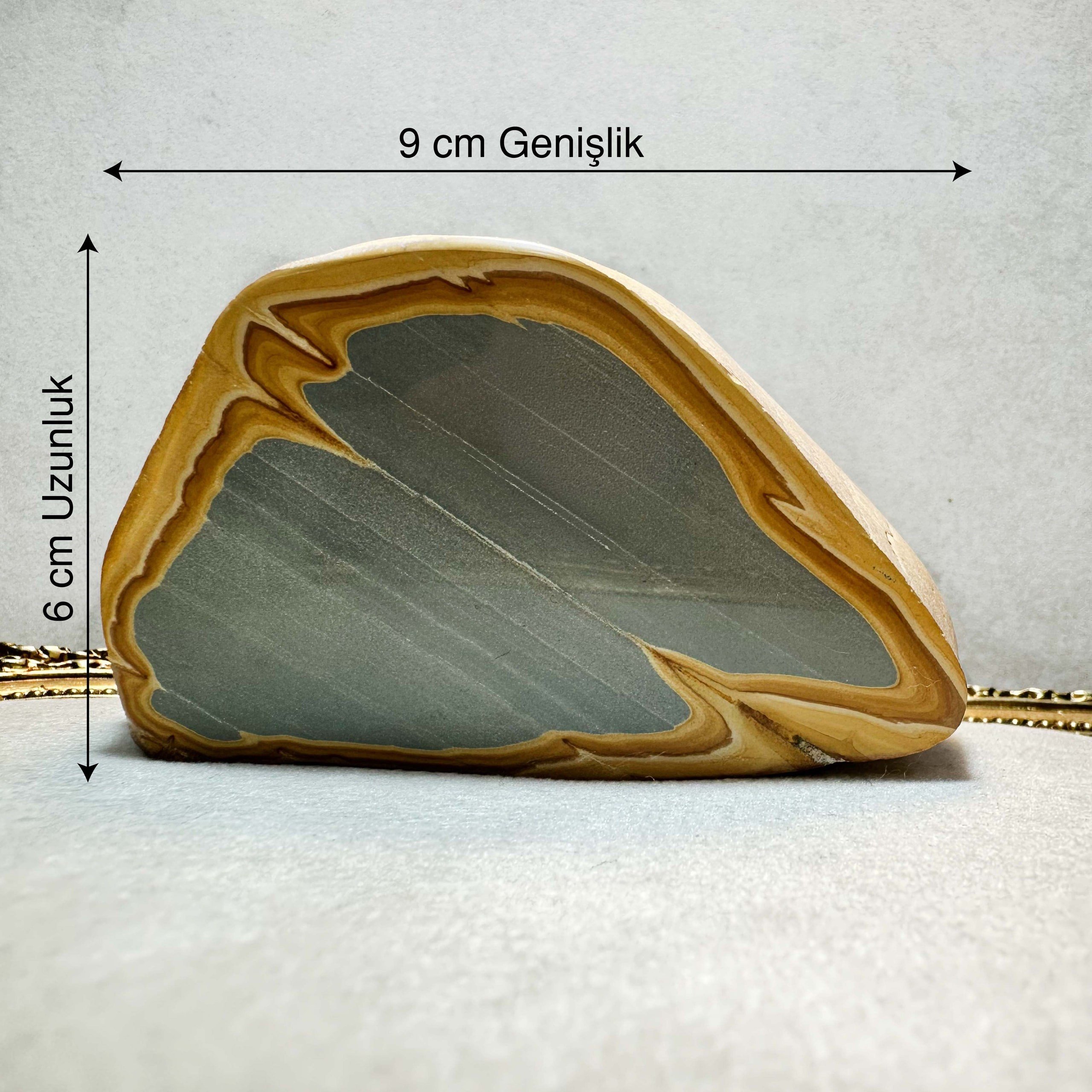 Doğal Akik Taşı 568,4 gr Dekoratif & Koleksiyonluk Mineral