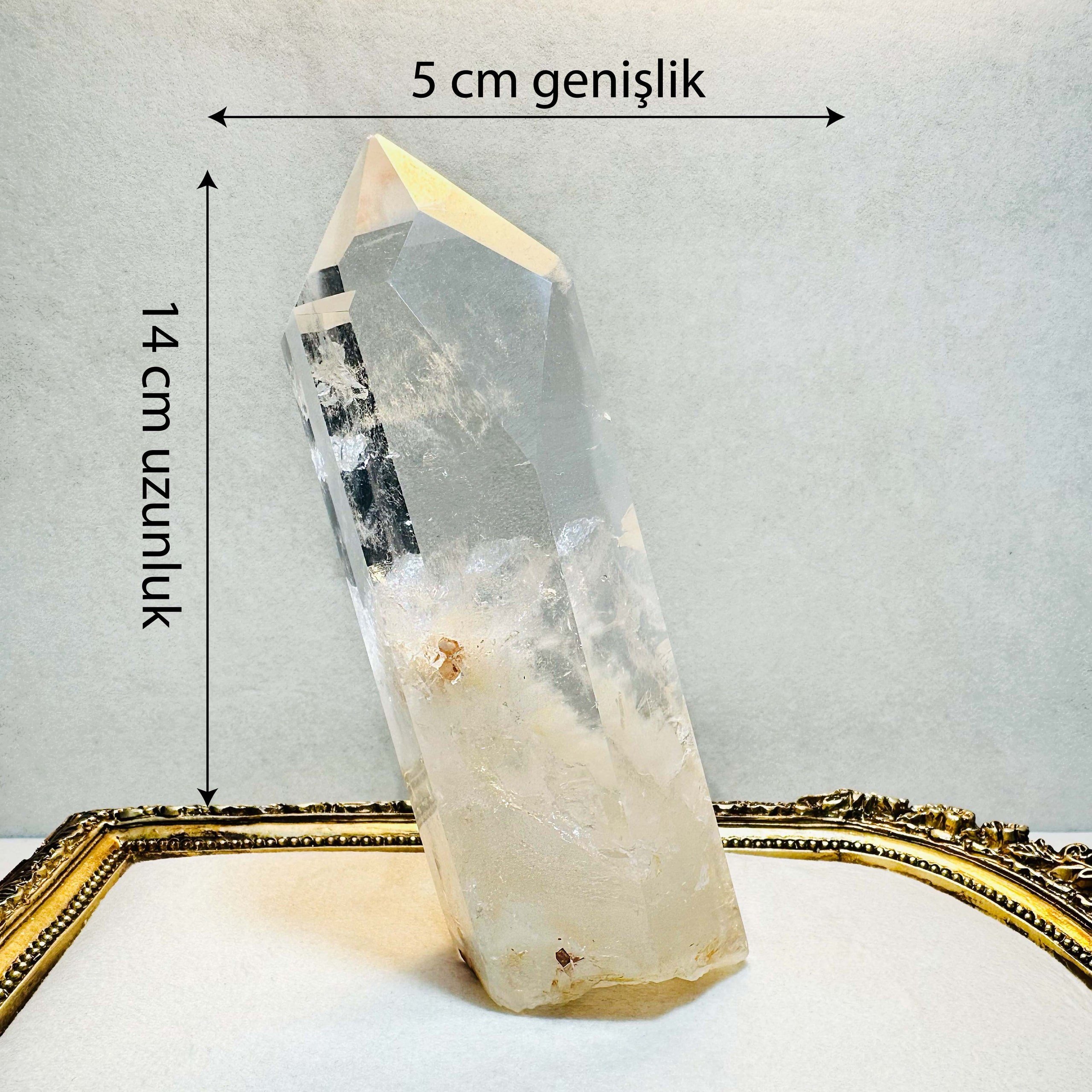Doğal Kristal Kuvars Ham Mineral