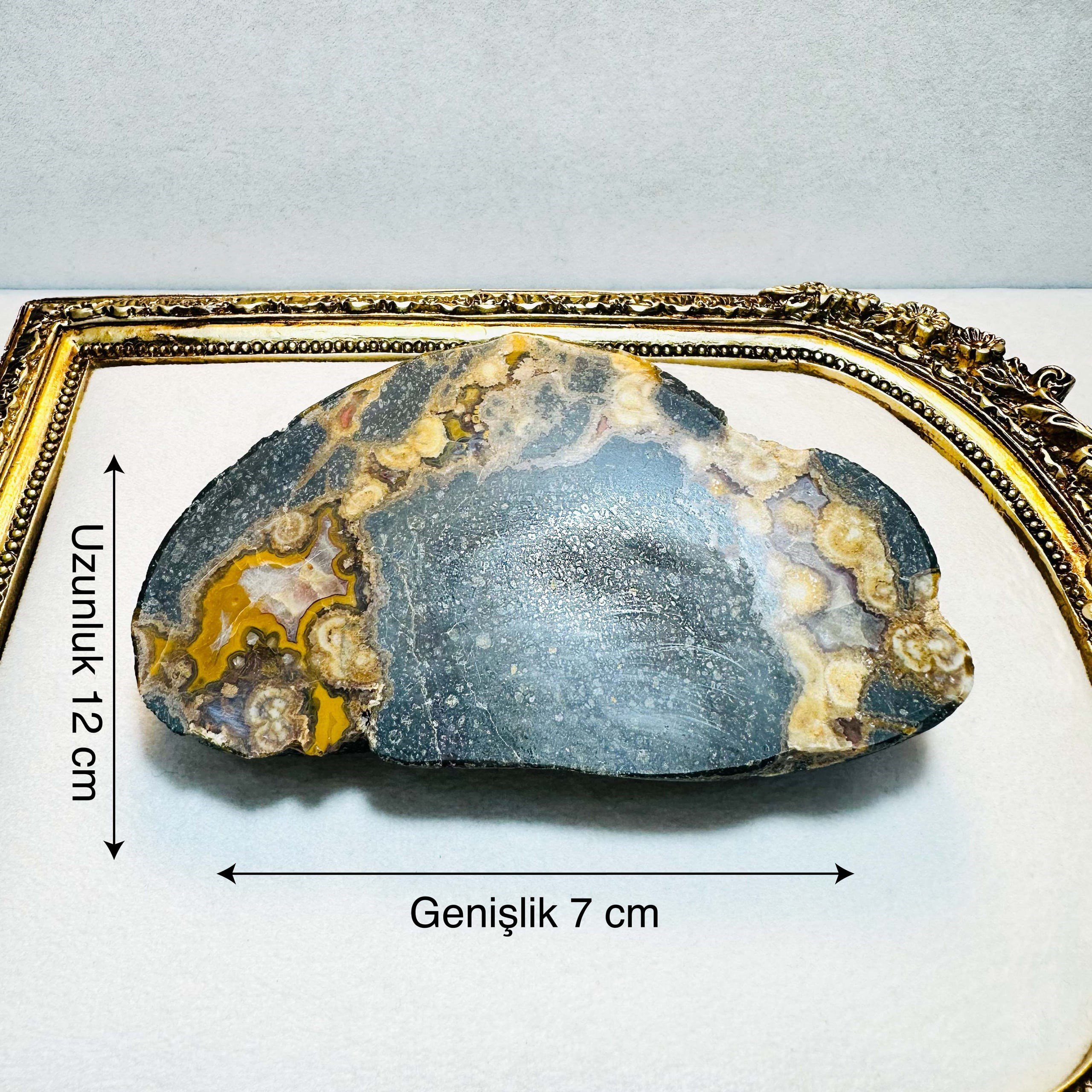 Ham Akik Doğal Taş Dekoratif Mineral