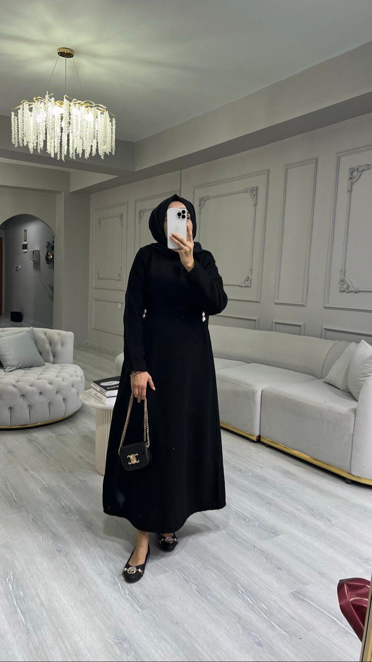 Eysa Tüvit Siyah Elbise