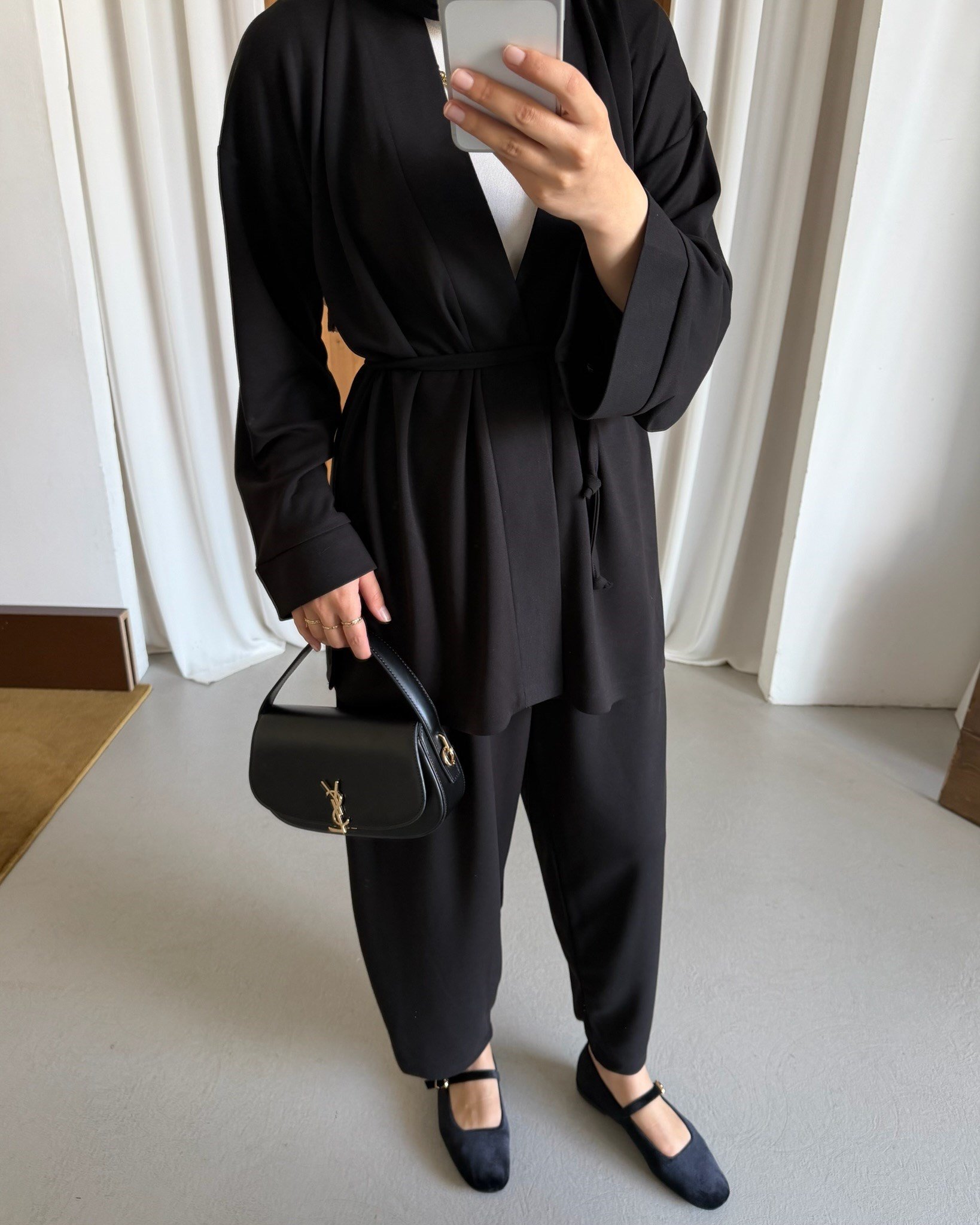 Suev Kimono Siyah Takım