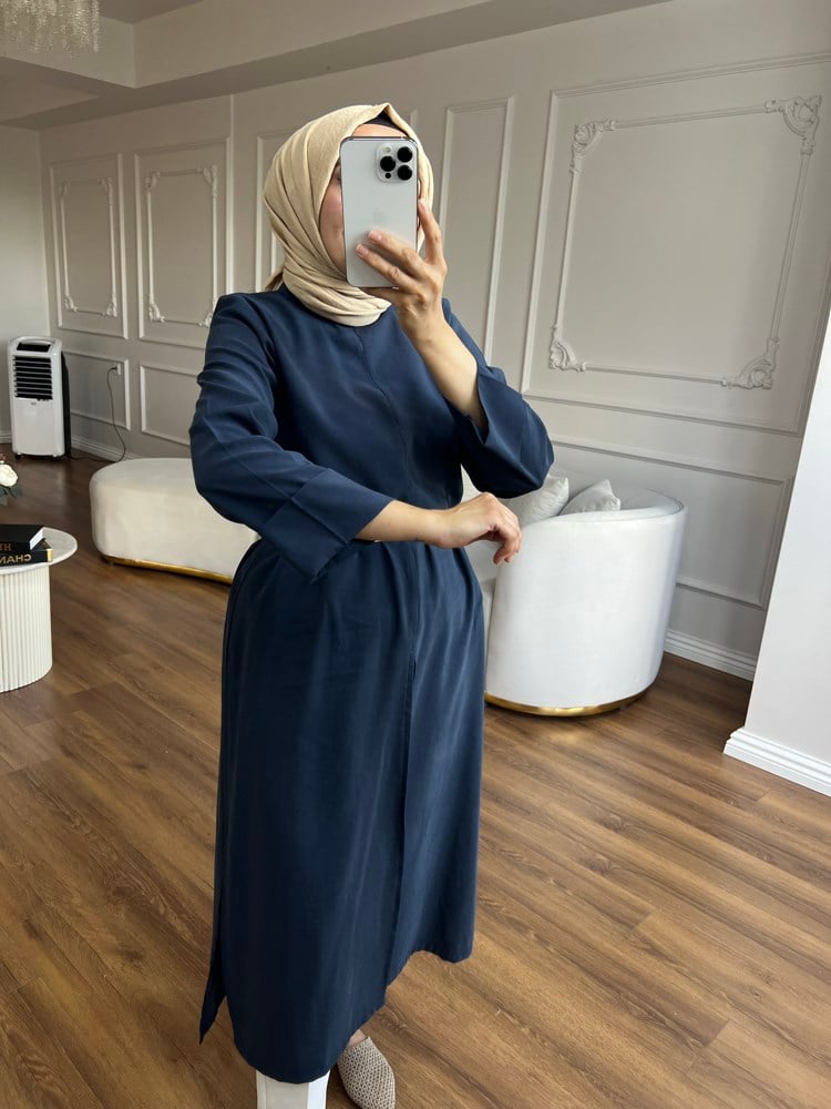 Vesna Lacivert Tunik