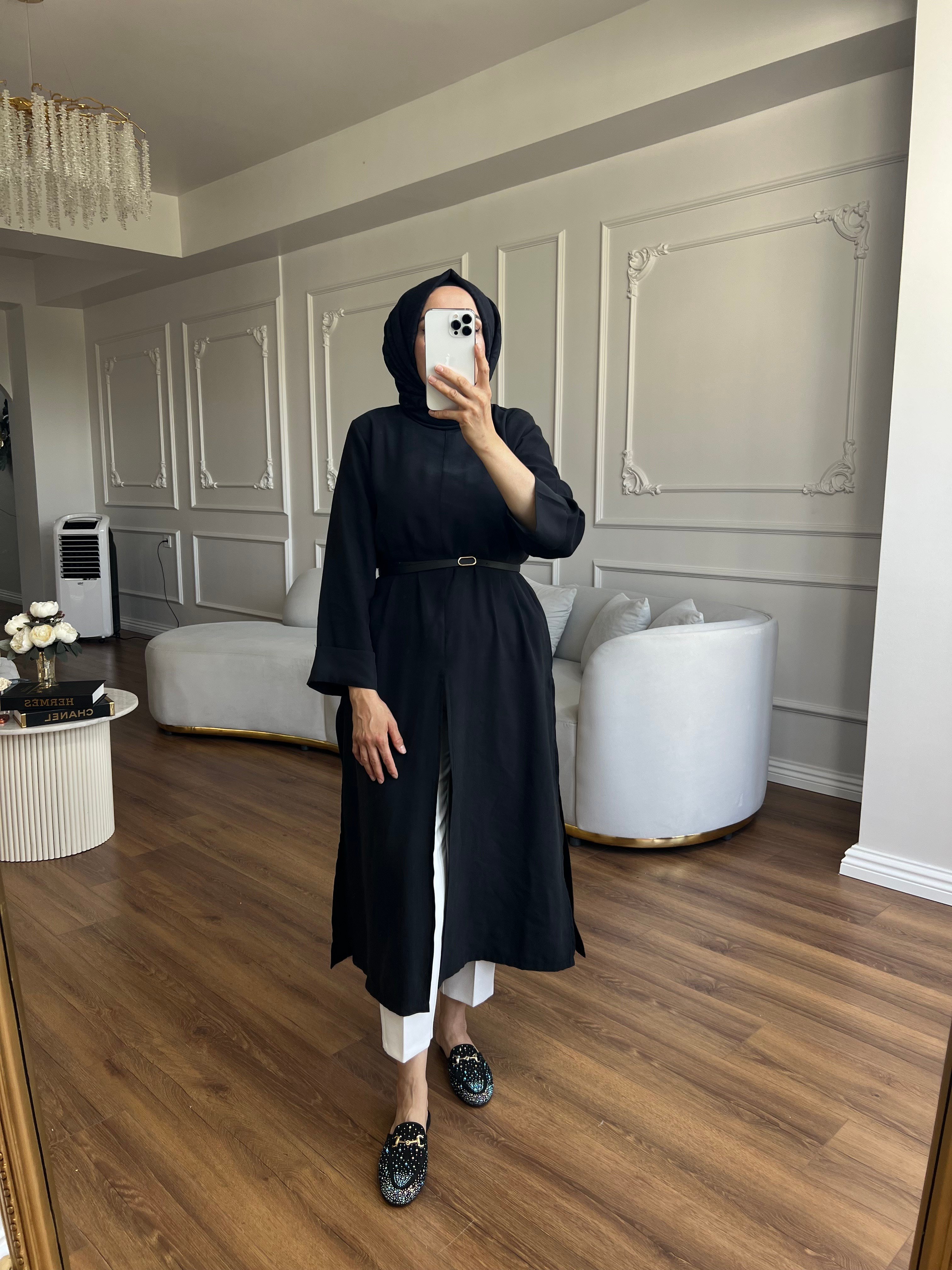 Vesna Siyah Tunik