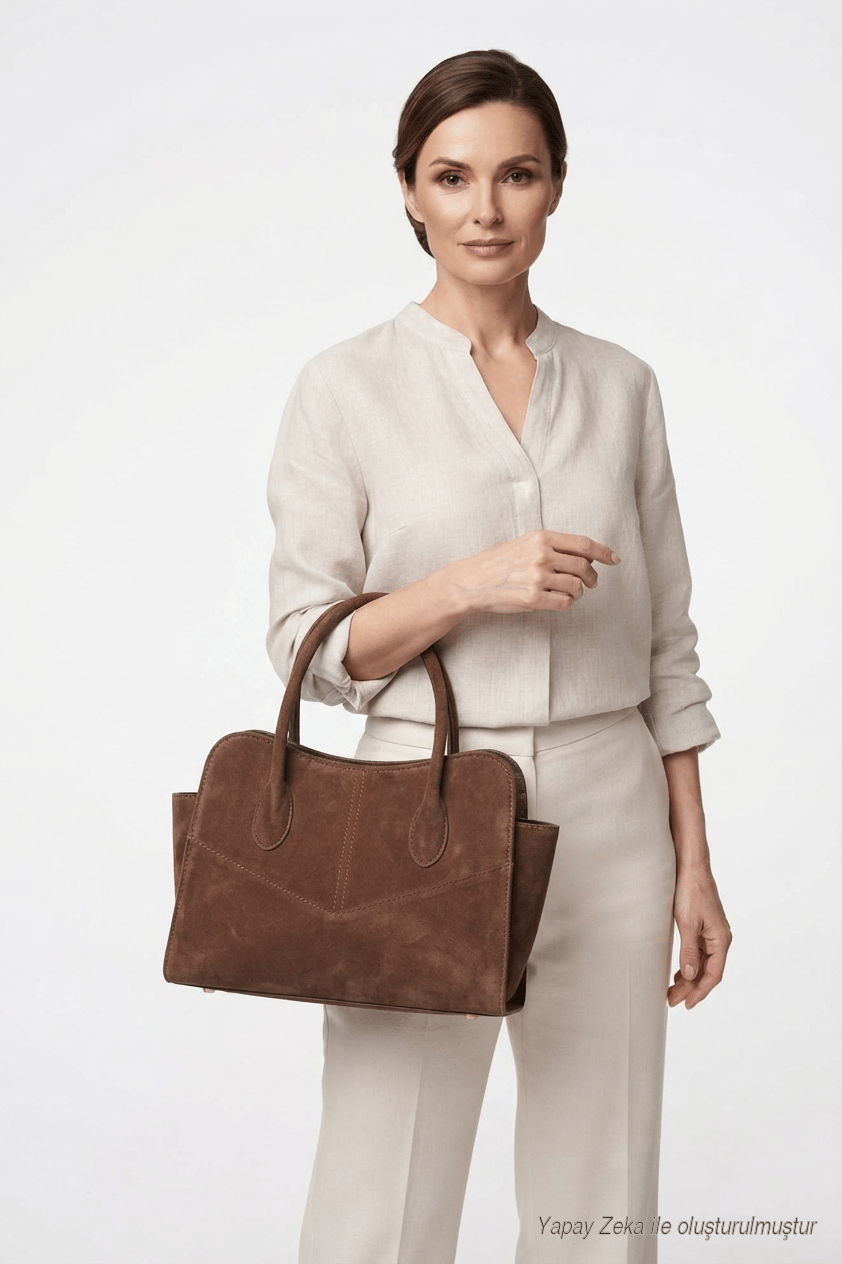 Sandy El Çantası (Suni Süet)