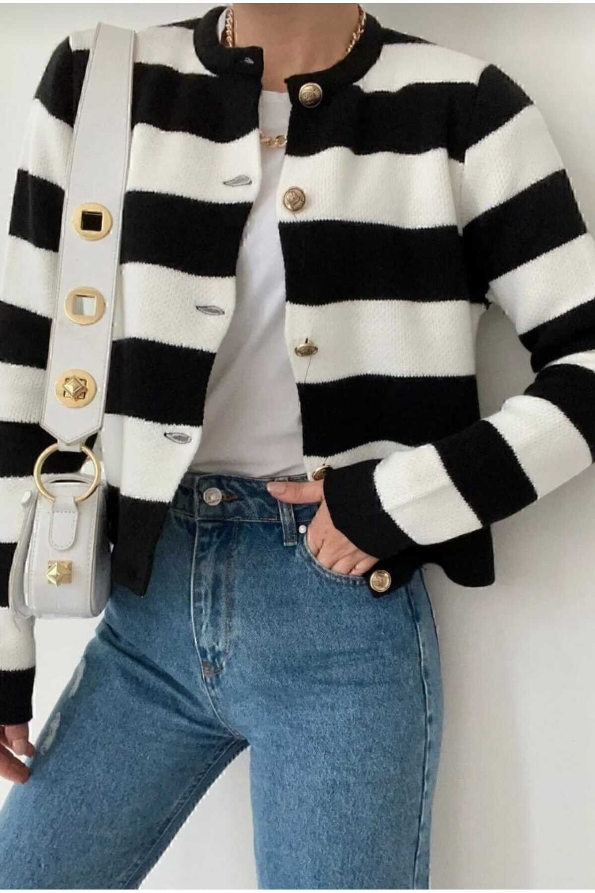 Kadın Premium Crop Hırka