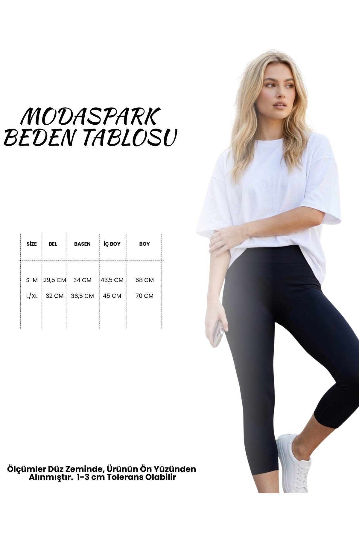 Siyah Yüksek Bel Toparlayıcı Kadın Günlük ve Spor Seamless Dikişsiz Kapri Tayt