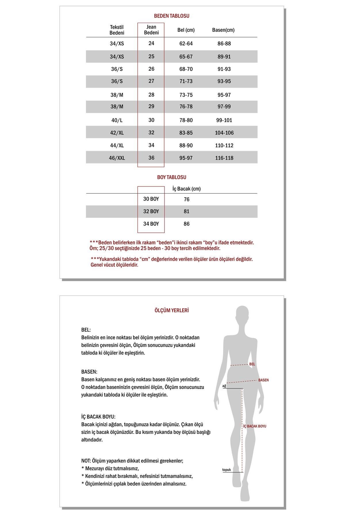 Weslie Bej Rengi Yüksek Bel Fermuarlı Wideleg Fit Jean Pantolon C 4530-068