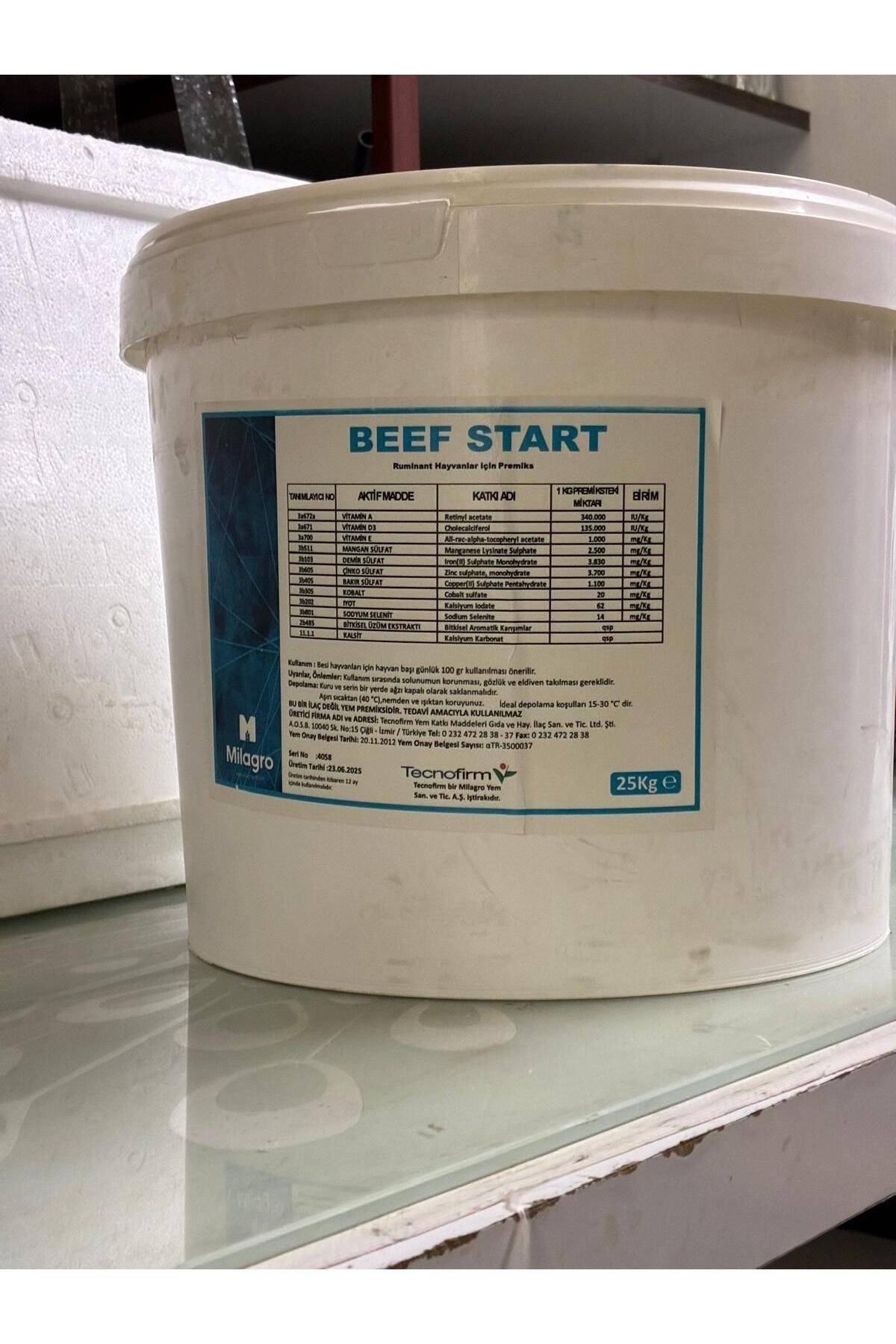 beef start 25KG Kova