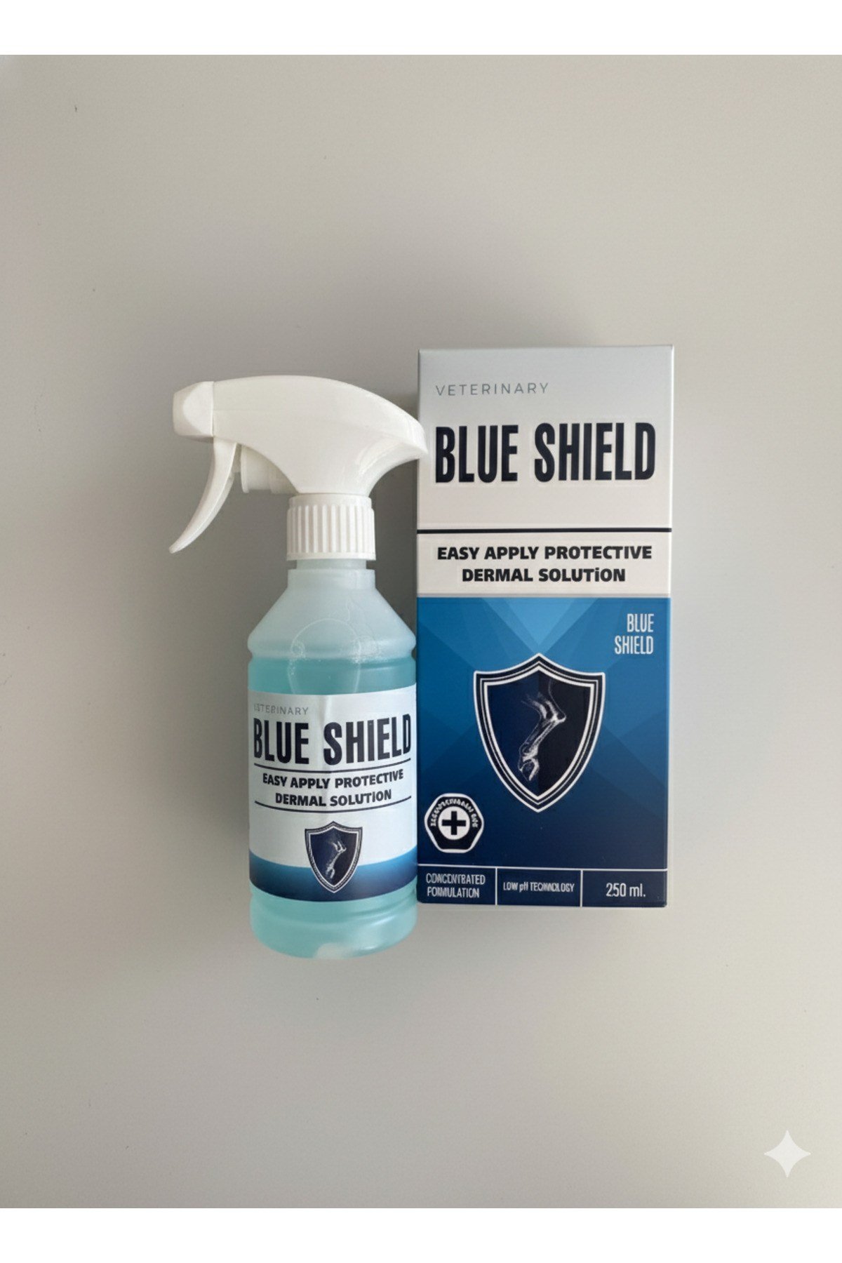 BLUE SHIELD At, Büyükbaş ve Küçükbaş Hayvan Tırnak ve Yara Bakım Ürünü 100 ml