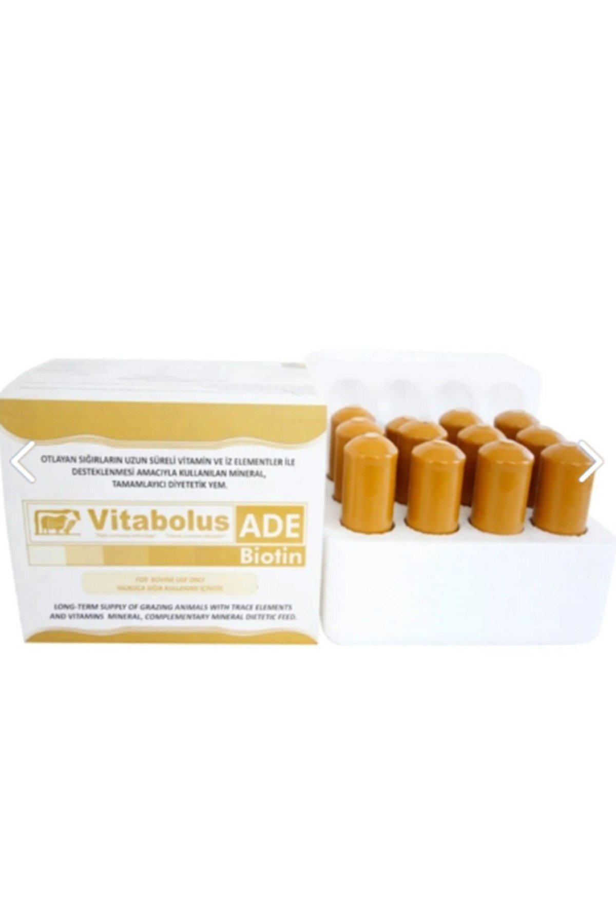 İlaç Vitabolus Ade Biotın Bolus 107 Gr. 12' li