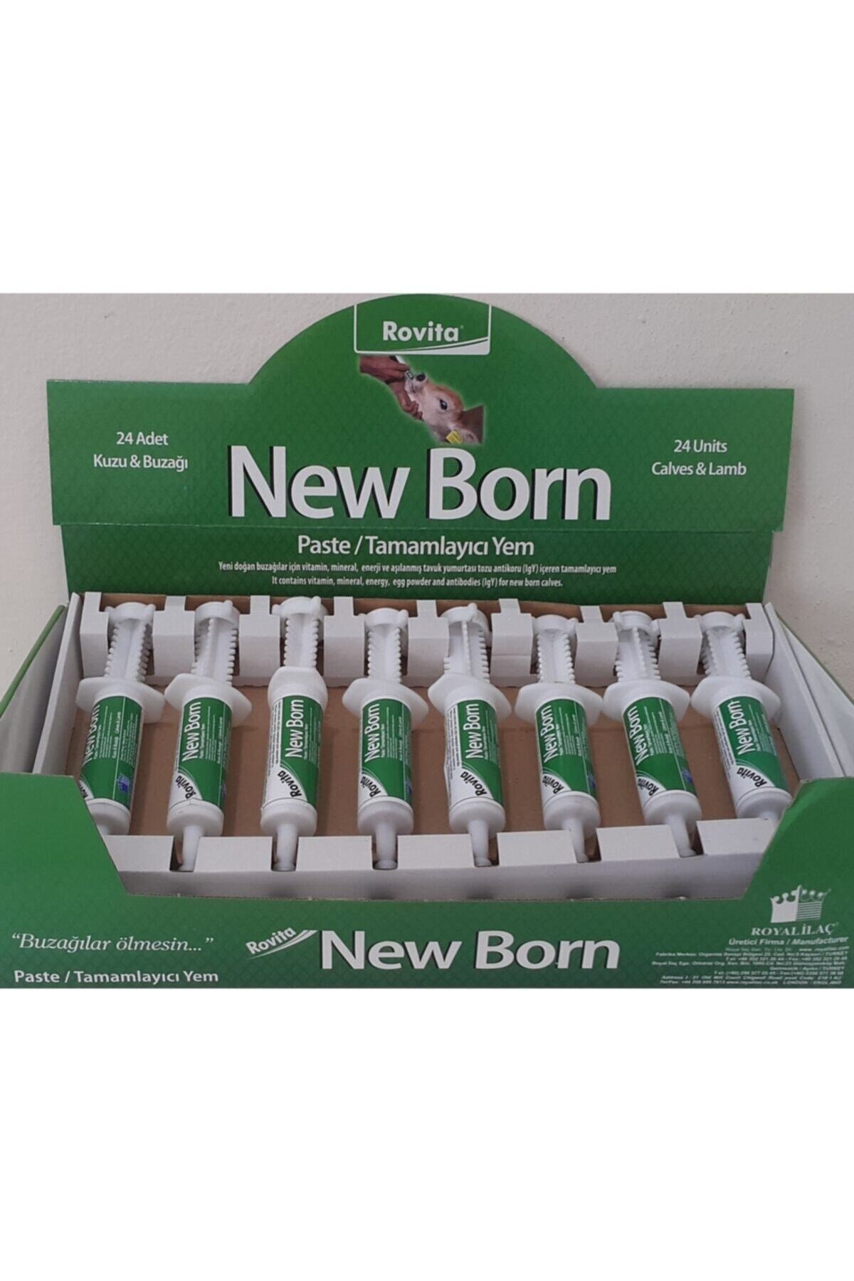 Rovita New Born 20 ml Yeni Doğan Buzağı Şırıngası