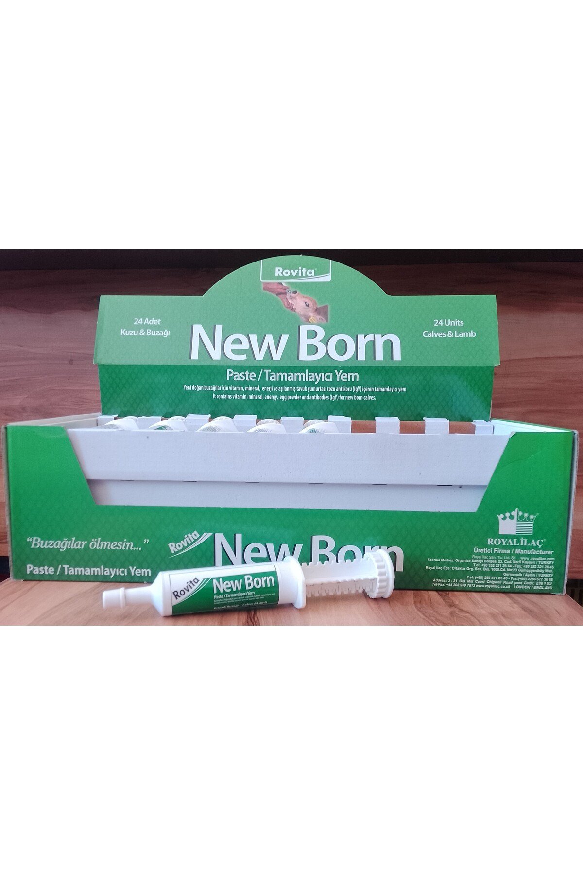 ROYAL Rovita NewBorn 20ML Yeni Doğan Buzağı Kuzu