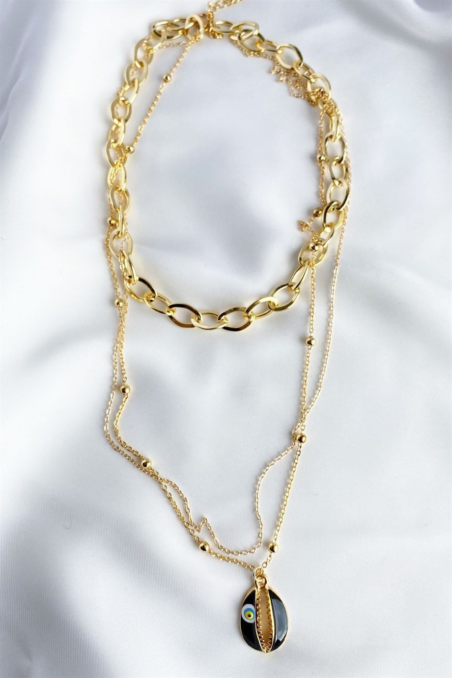 Deniz Kabuğu Choker  Kolye