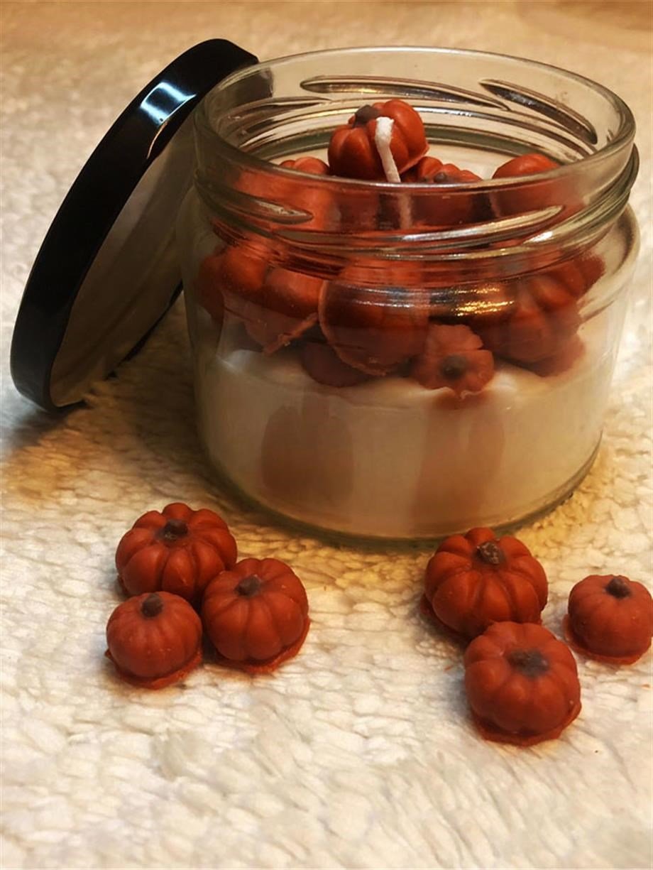 Doğal Soya Wax Bal Kabaklı Mum