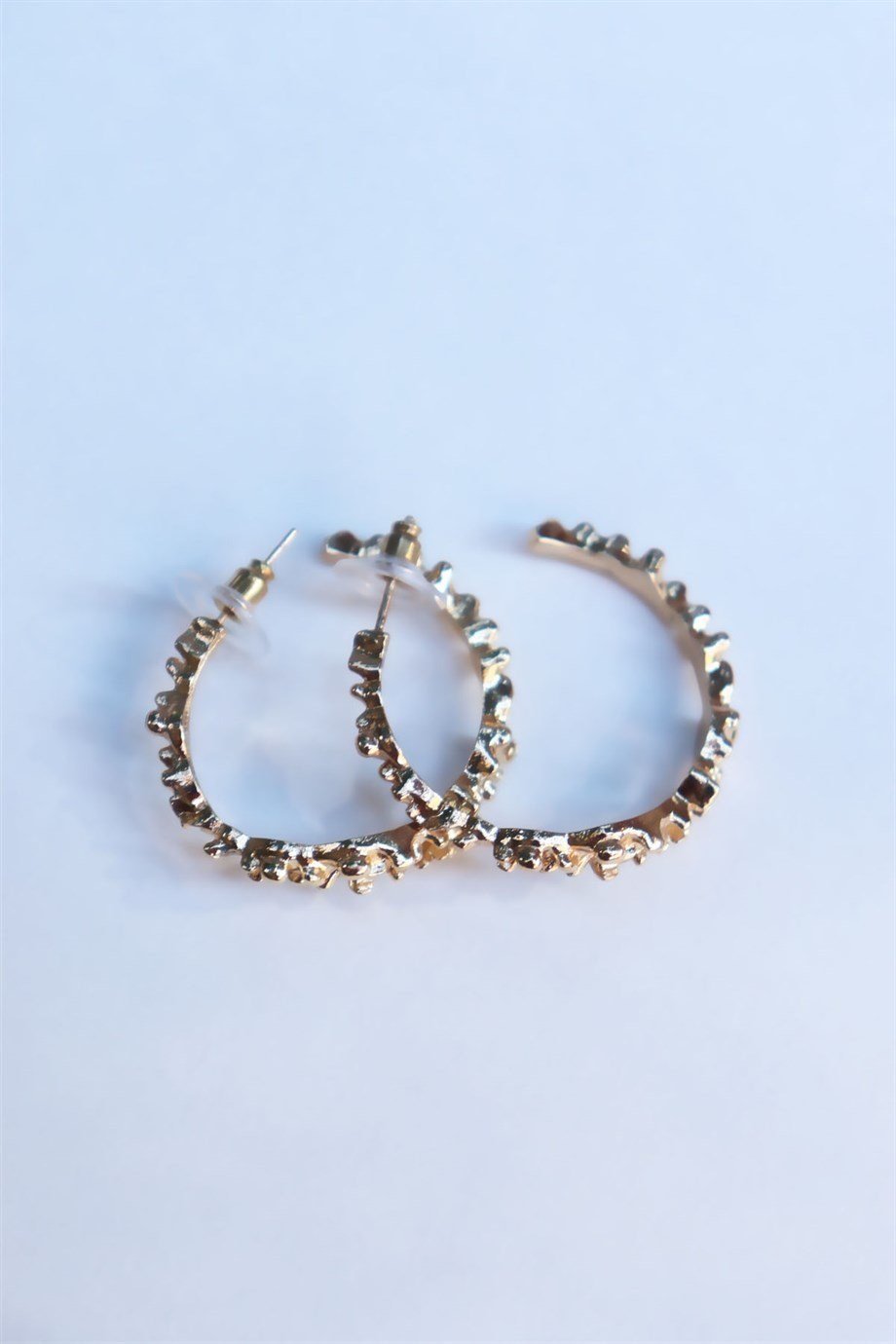 Gold Halka Küpe