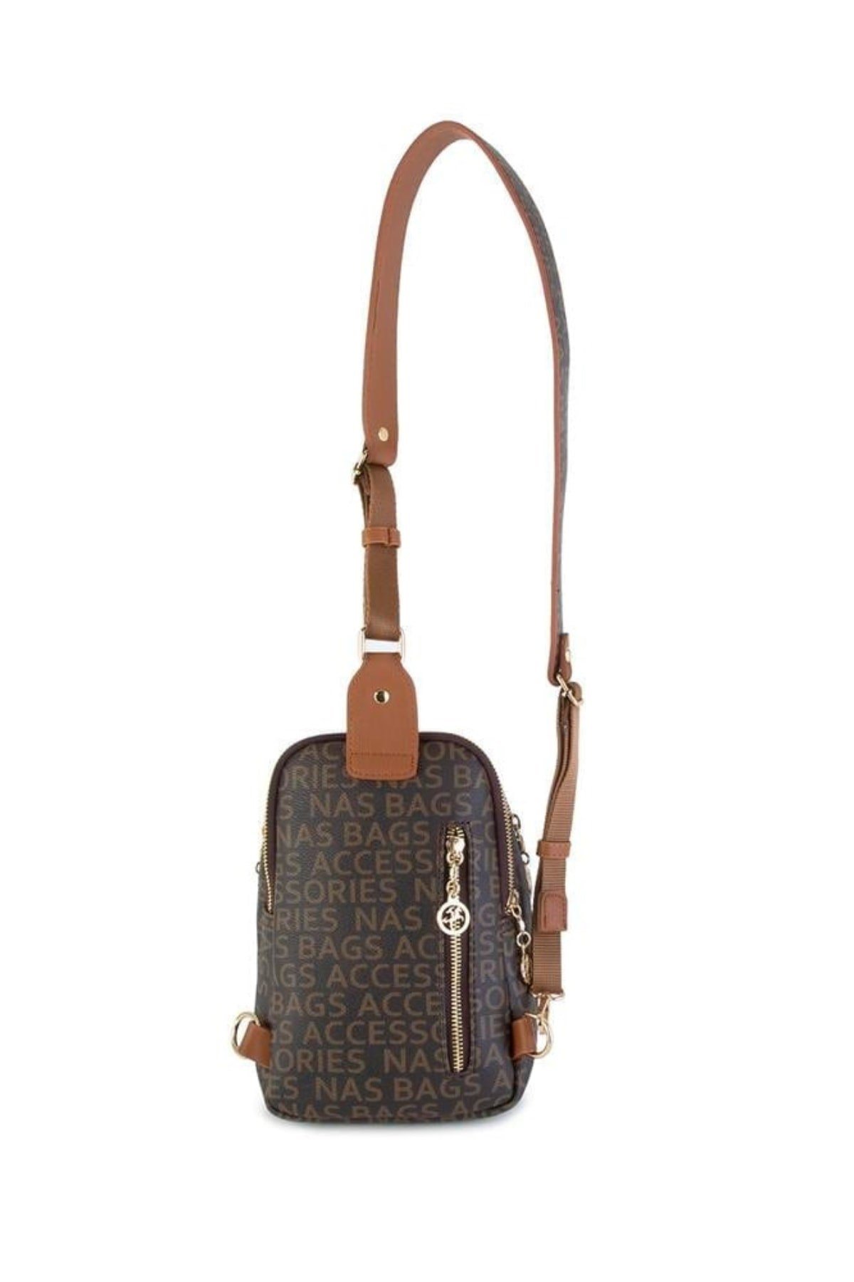 Nas Bag Bel ve Body Bag - Kahve Taba