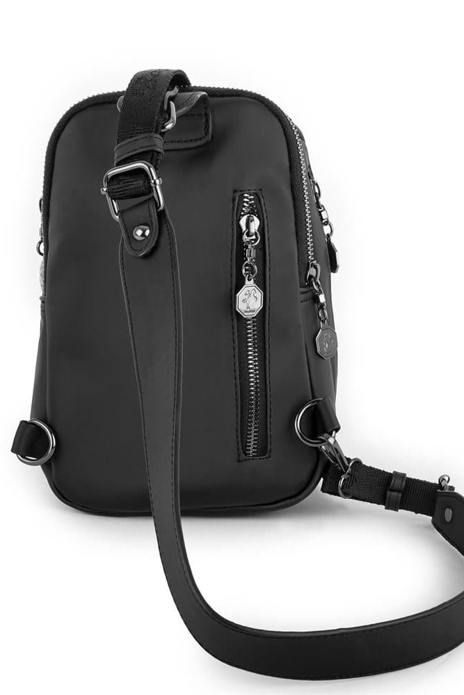Nas Bag Bel ve Body Bag Taşlı - Gümüş