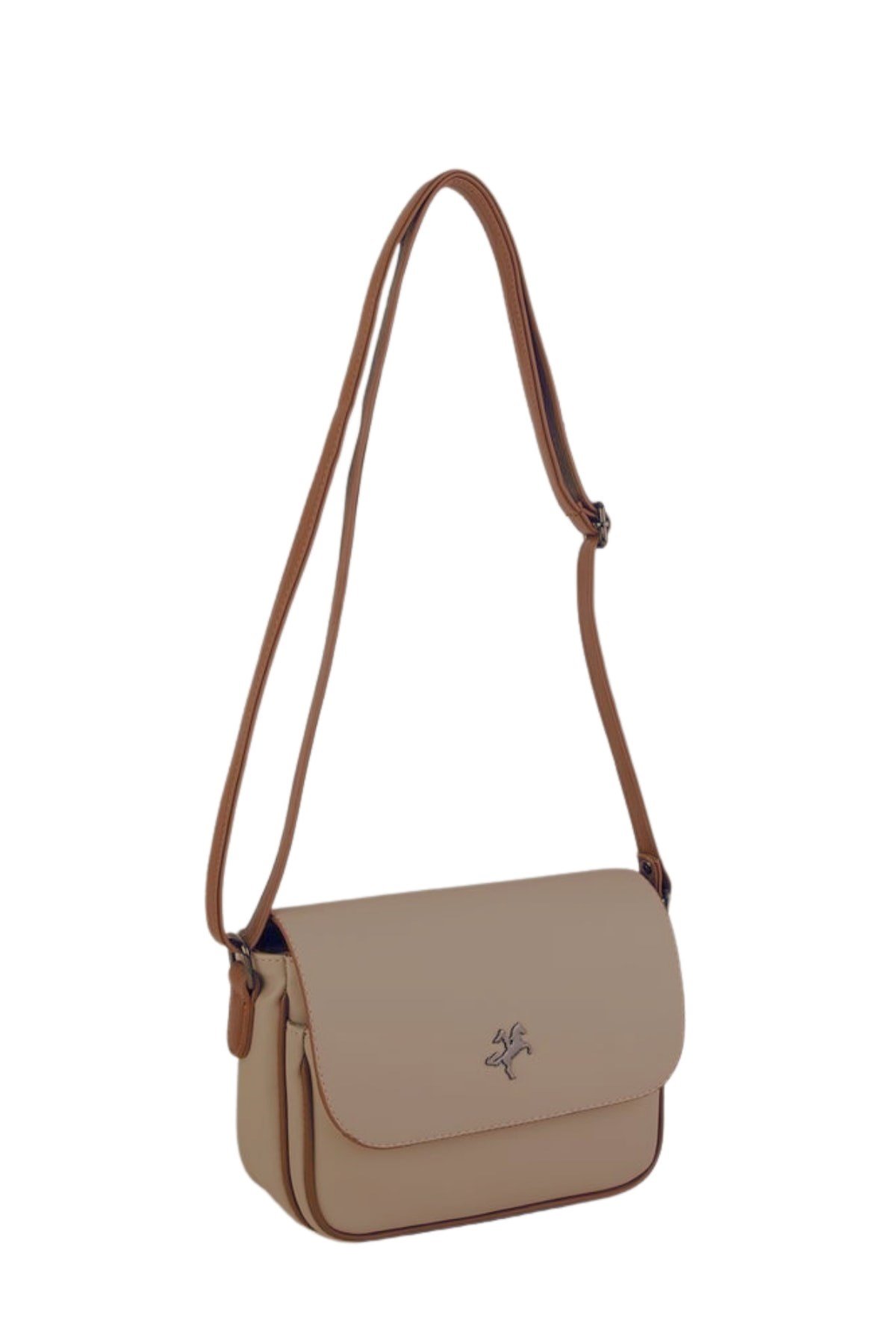 Nas Bag Çapraz Çanta - Vizon Taba Lcst