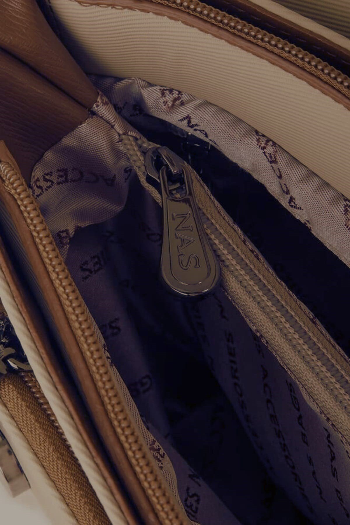 Nas Bag Çapraz Çanta - Vizon Taba Lcst