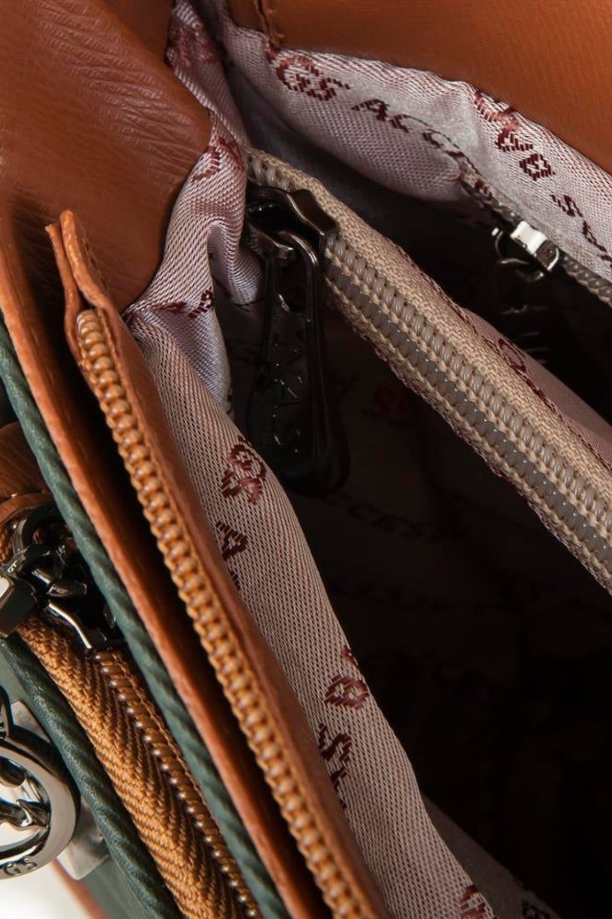 Nas Bag Çapraz Çanta - Yeşil Taba