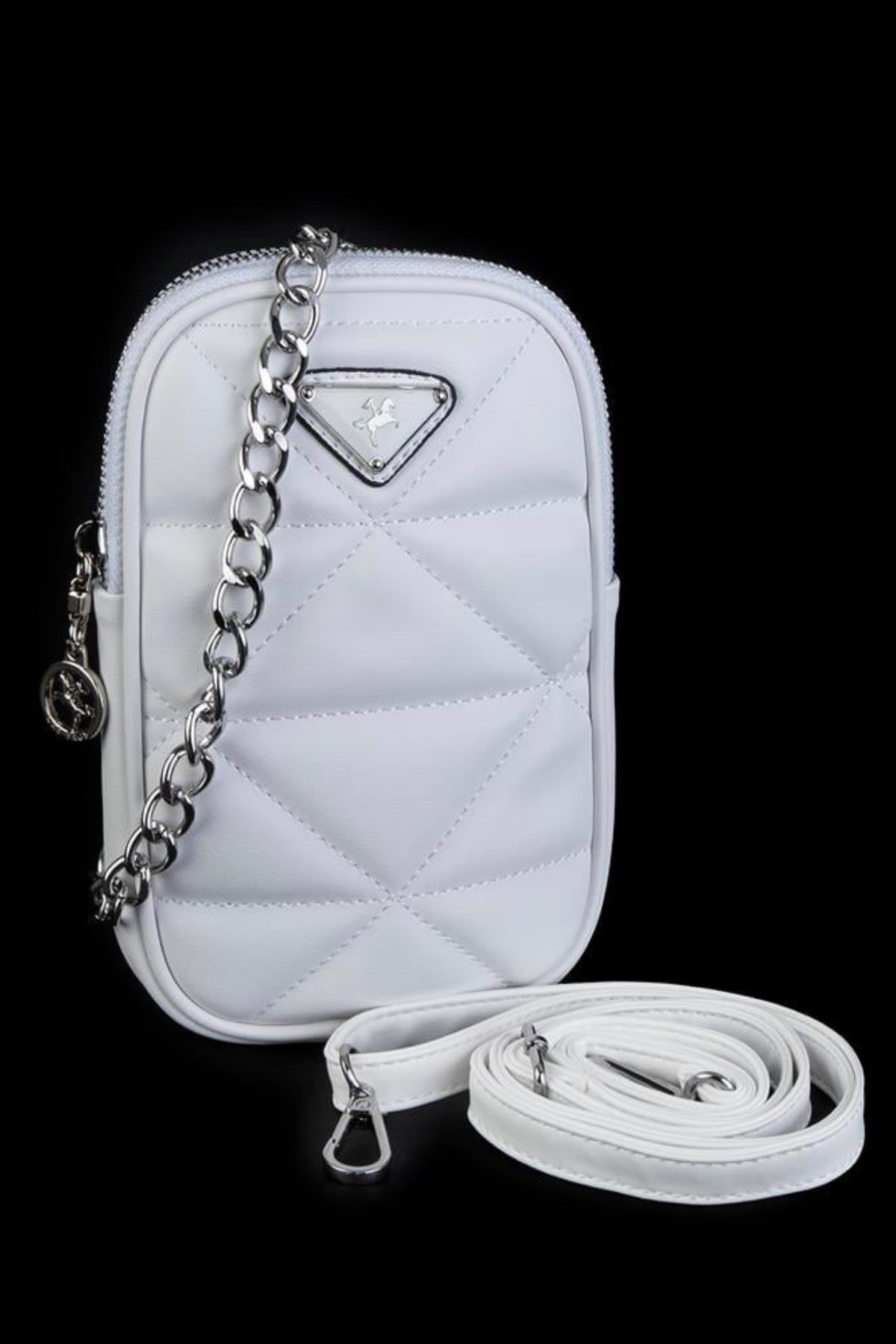 Nas Bag Kadın Askılı Çapraz Çanta - Beyaz