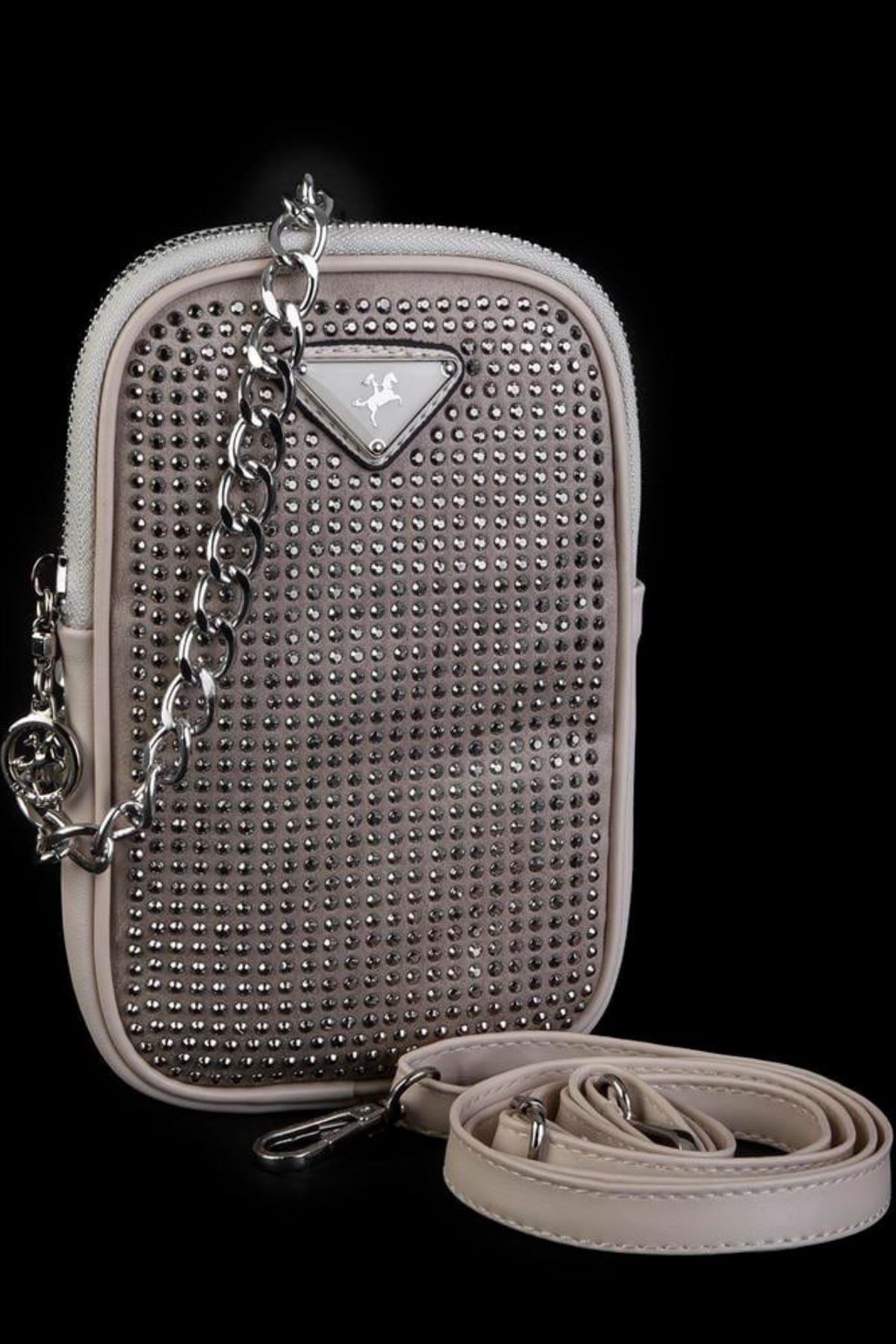 Nas Bag Kadın Çapraz Çanta - Kum Taşlı