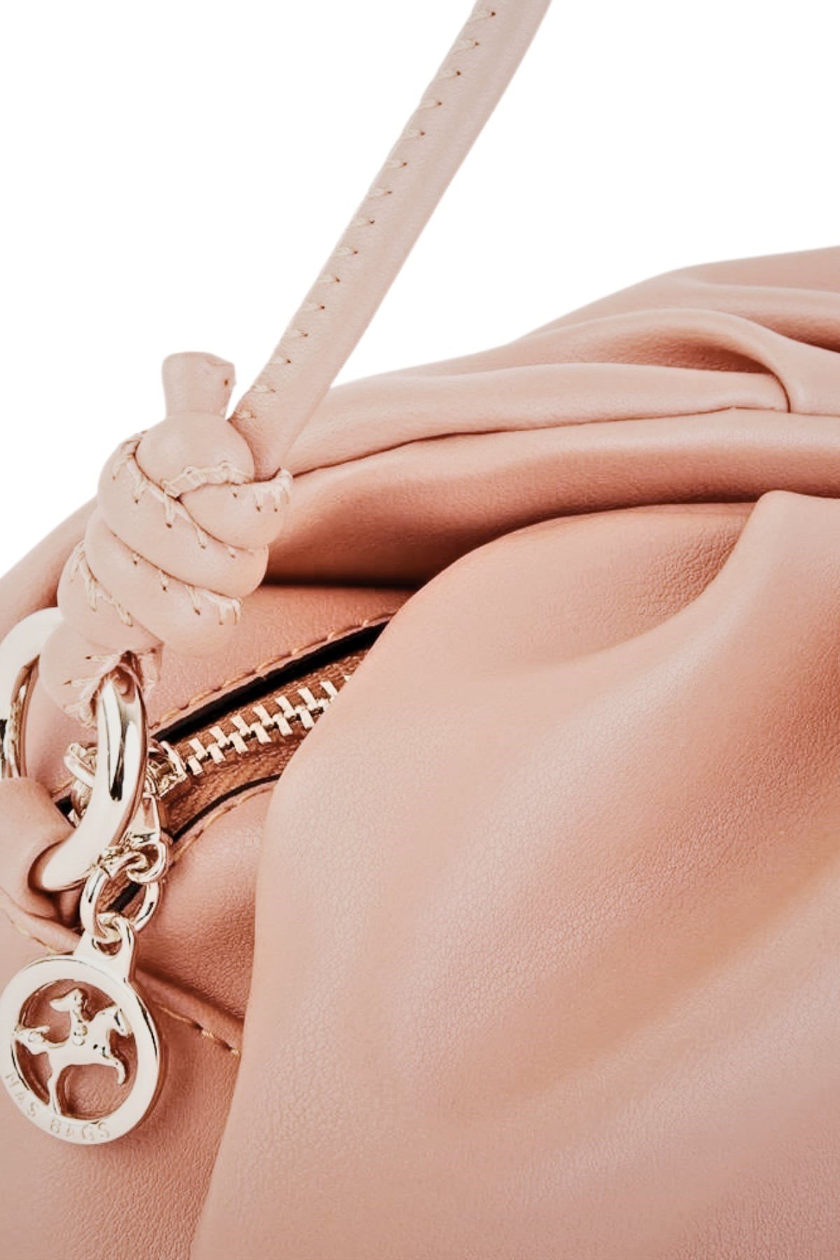 Nas Bag Kadın Çapraz Çanta - Pudra (19x17x9 cm)