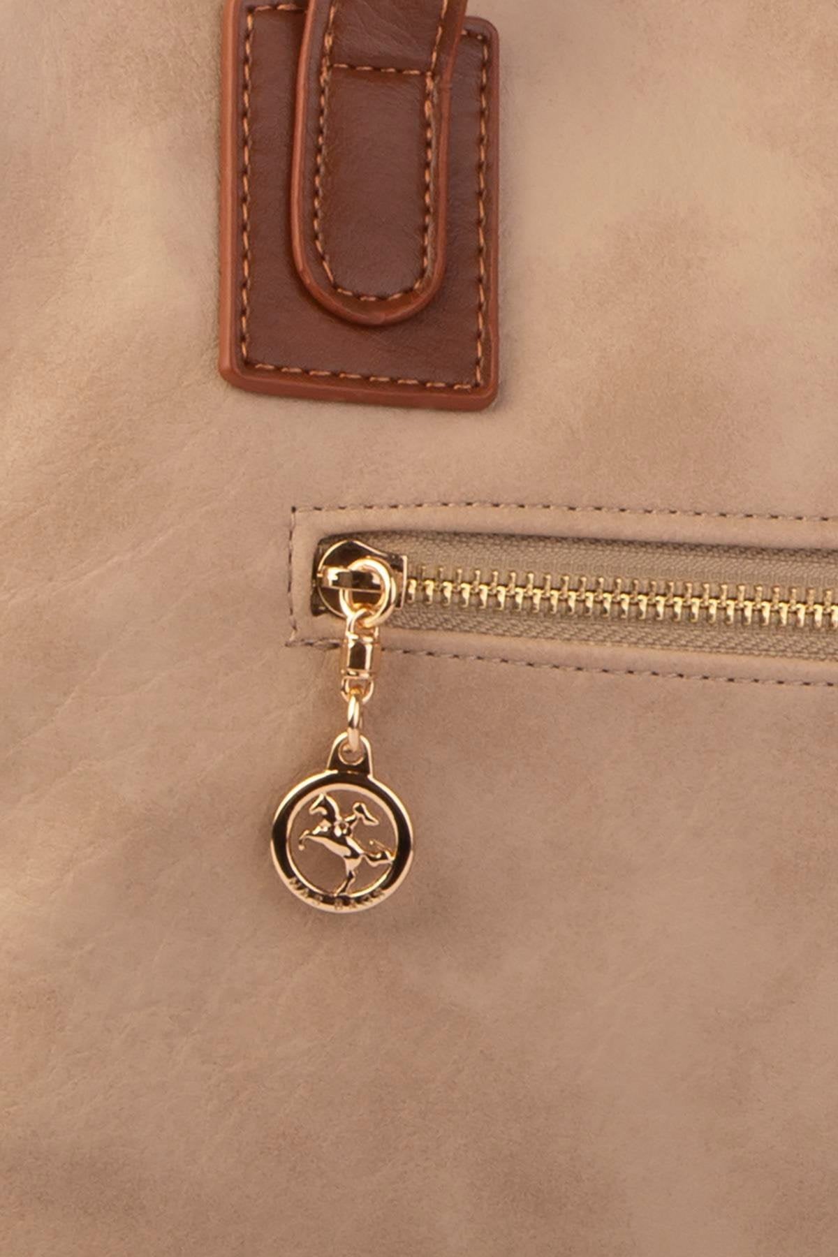 Nas Bag Kadın Omuz Çantası - Kum Taba