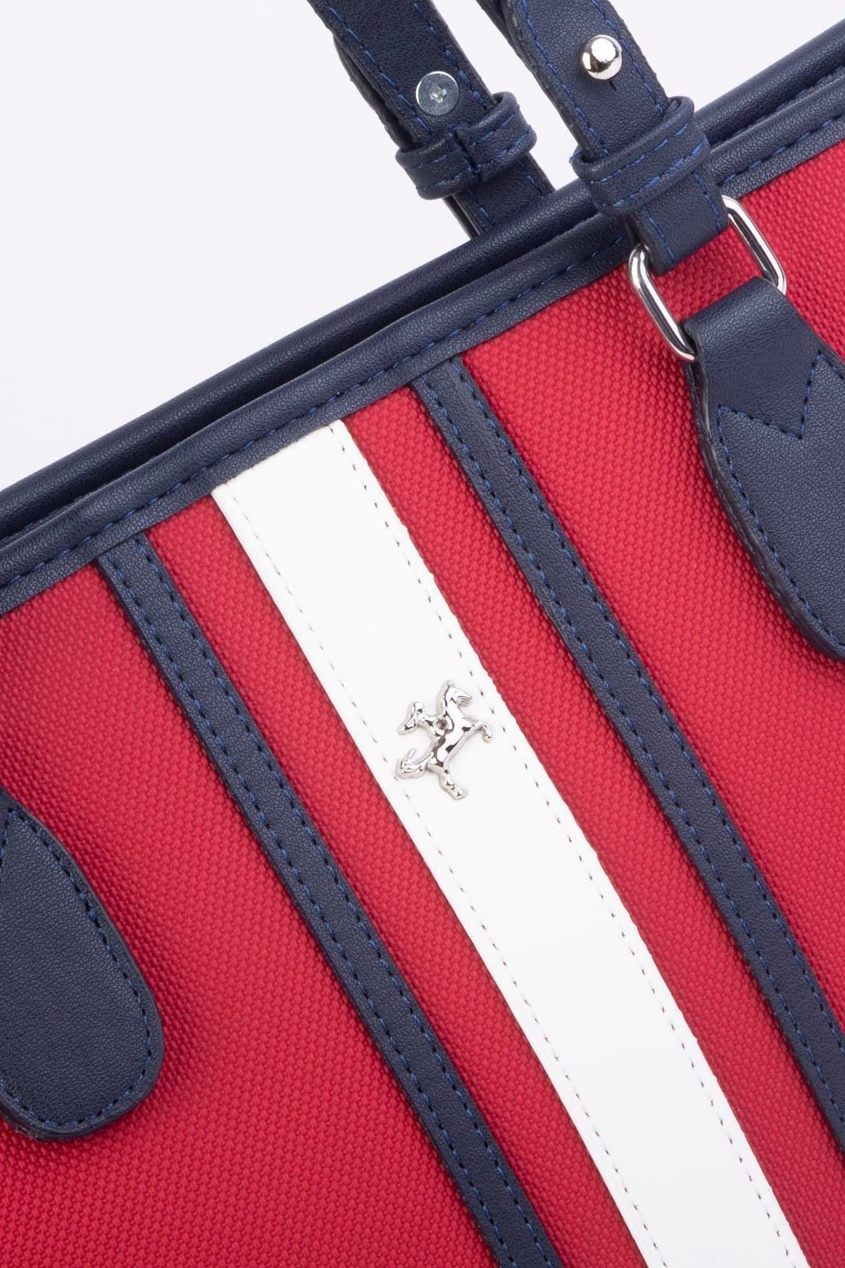 Nas Bag Kadın Omuz Çantası Spor Şık Ayarlanabilir Omuz Askılı Lcst - Kırmızı