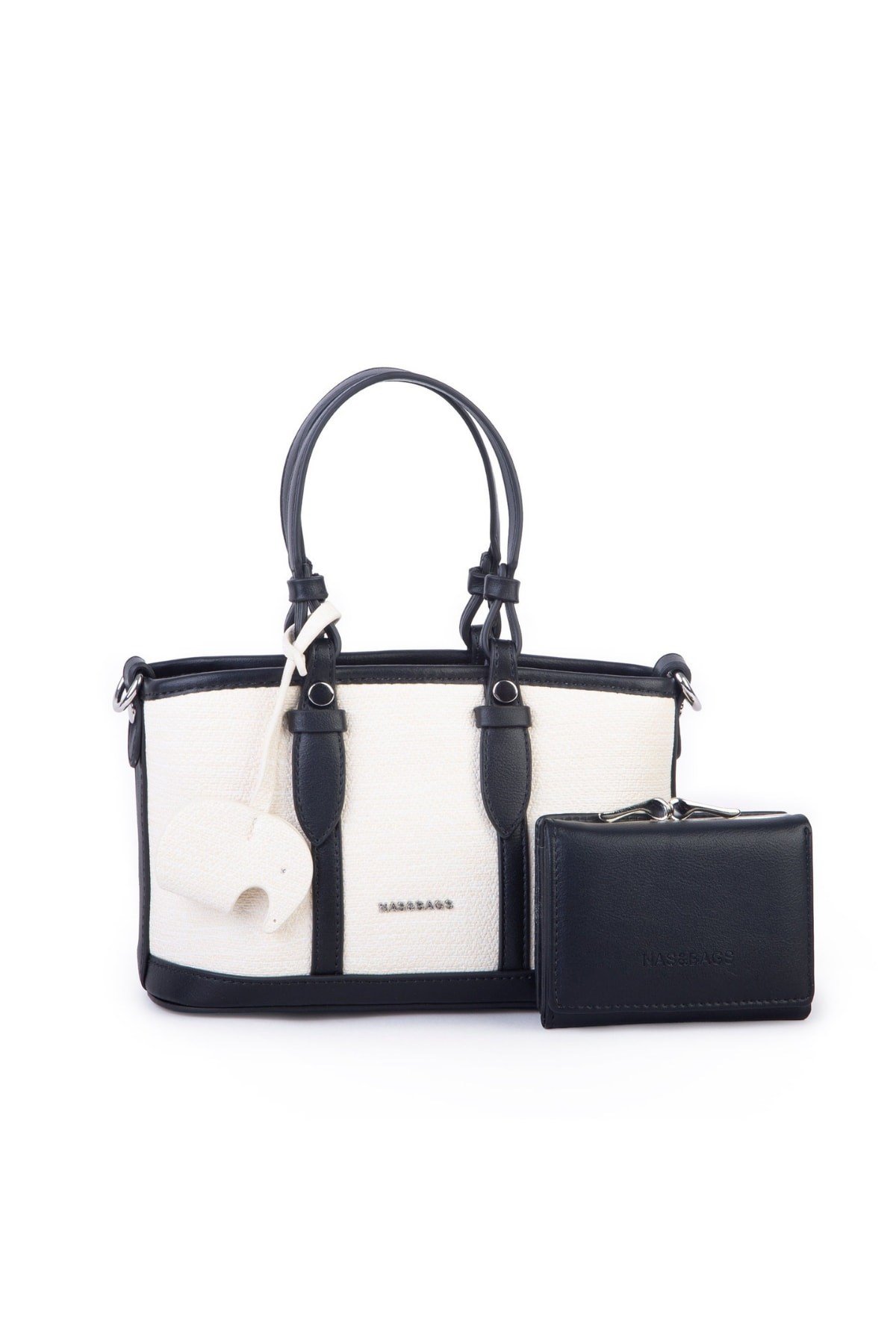 Nas Bag Premium 2 li Mini Set El ve Çapraz Çanta ile Cüzdan Takım