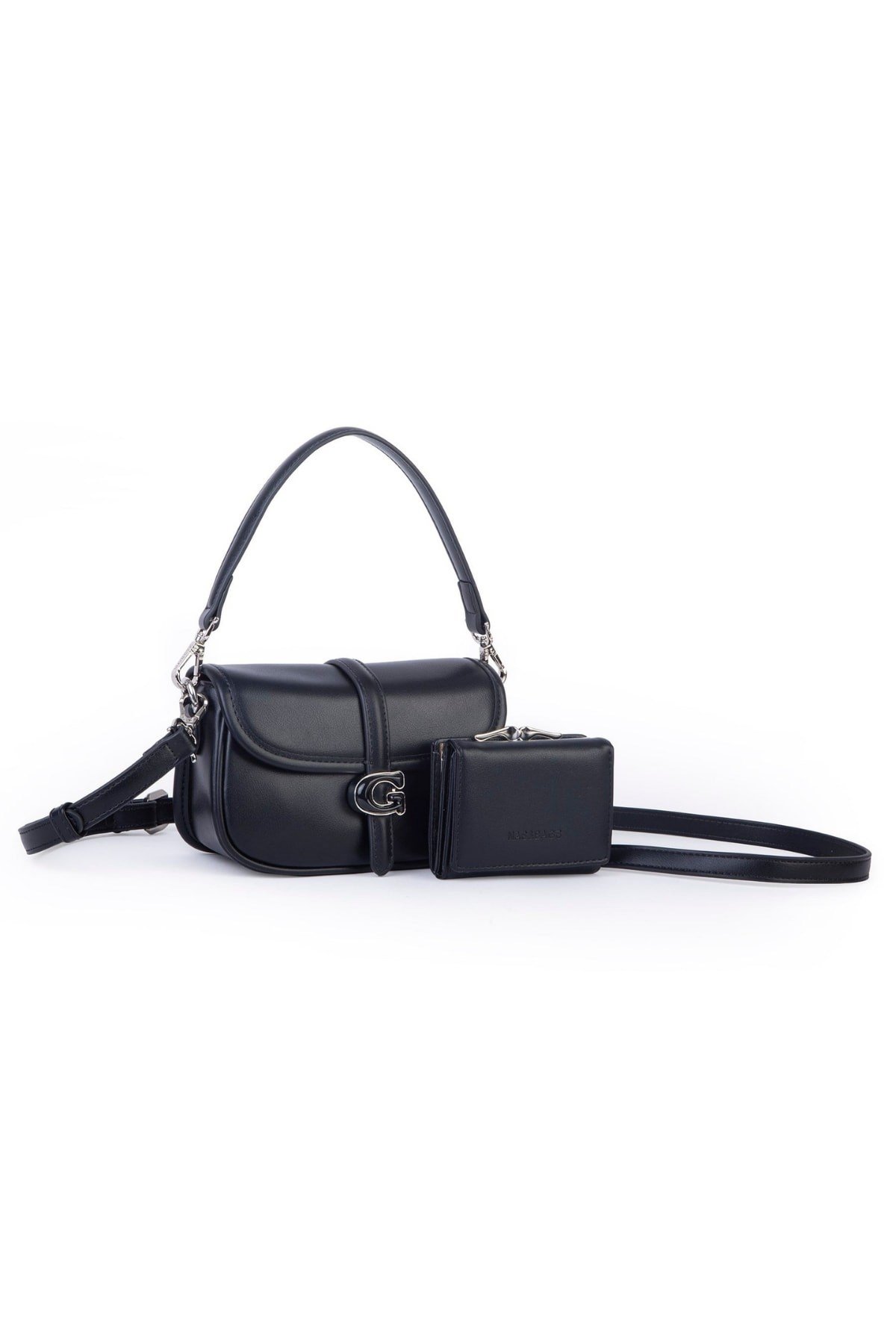 Nas Bag Premium Seri Mini 2li Set Çapraz El ve Cüzdan Seti