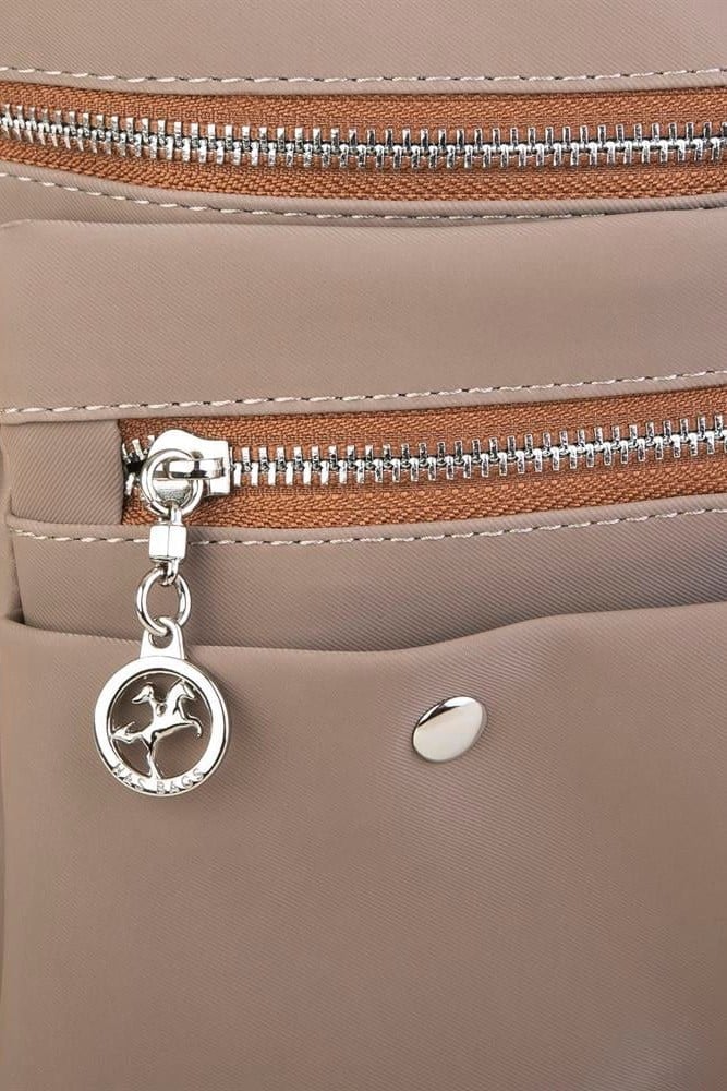 Nas Bag Sırt Çantası ve Omuz Çantası Dönüştürülebilir Tasarımlı - Vizon