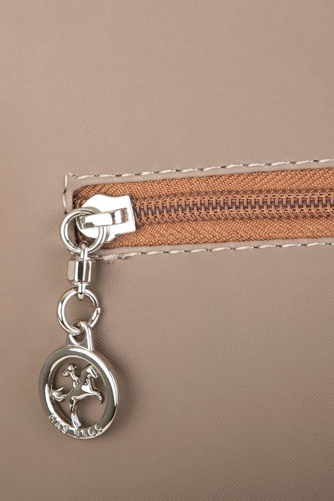 Nas Bag Sırt Çantası ve Omuz Çantası Dönüştürülebilir Tasarımlı - Vizon