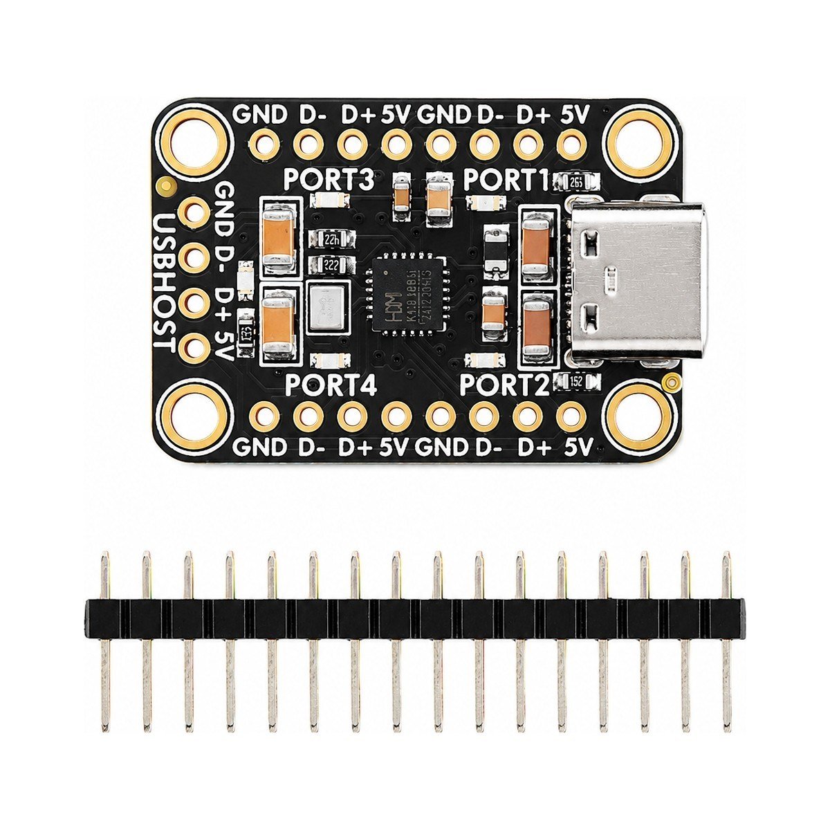 Adafruit CH334F Mini 4 Portlu USB Hub Breakout Kartı