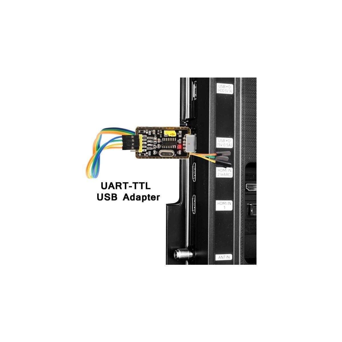 CH340G Usb-Ttl Seri Haberleşme Dönüştürücü Modülü (Usb Uart Adaptör)