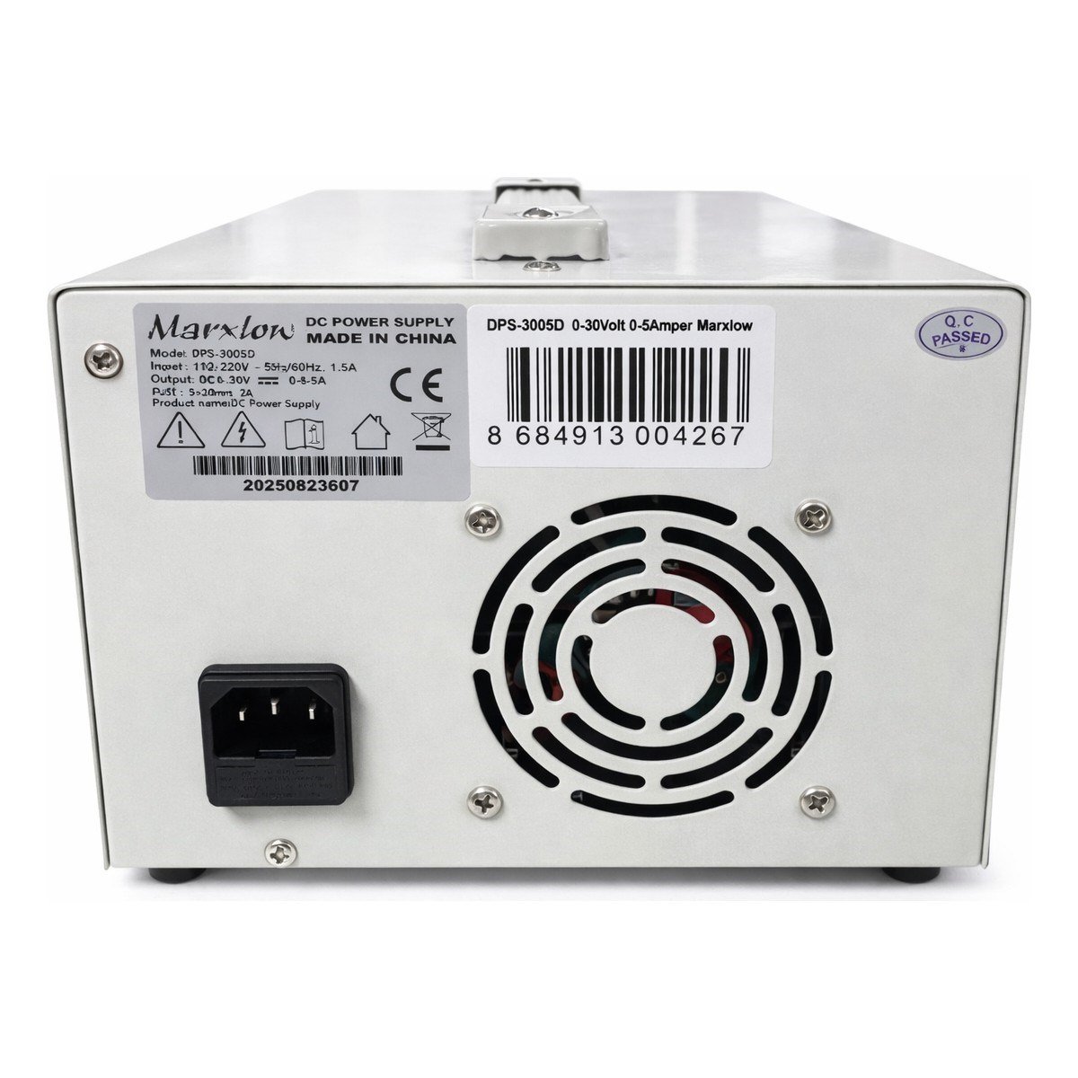 DPS-3005D 0-30VOLT 0-5AMPER Smps Ayarlı Güç Kaynağı Programlı- Hafızalı Marxlow