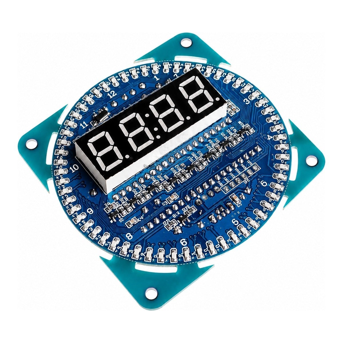 DS1302 Rtc LED Dijital Saat Kiti Sıcaklık Alarm ve Takvim Özellikli Elektronik Hobi Seti