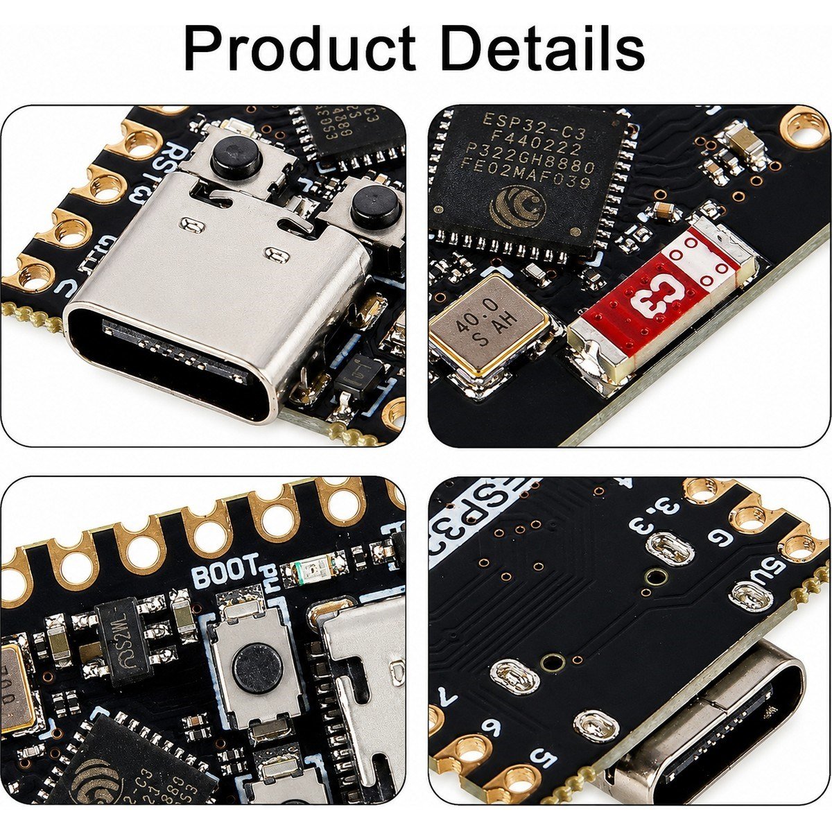 ESP32-C3 Süper Mini Wifi ve Bluetooth Geliştirme Kartı