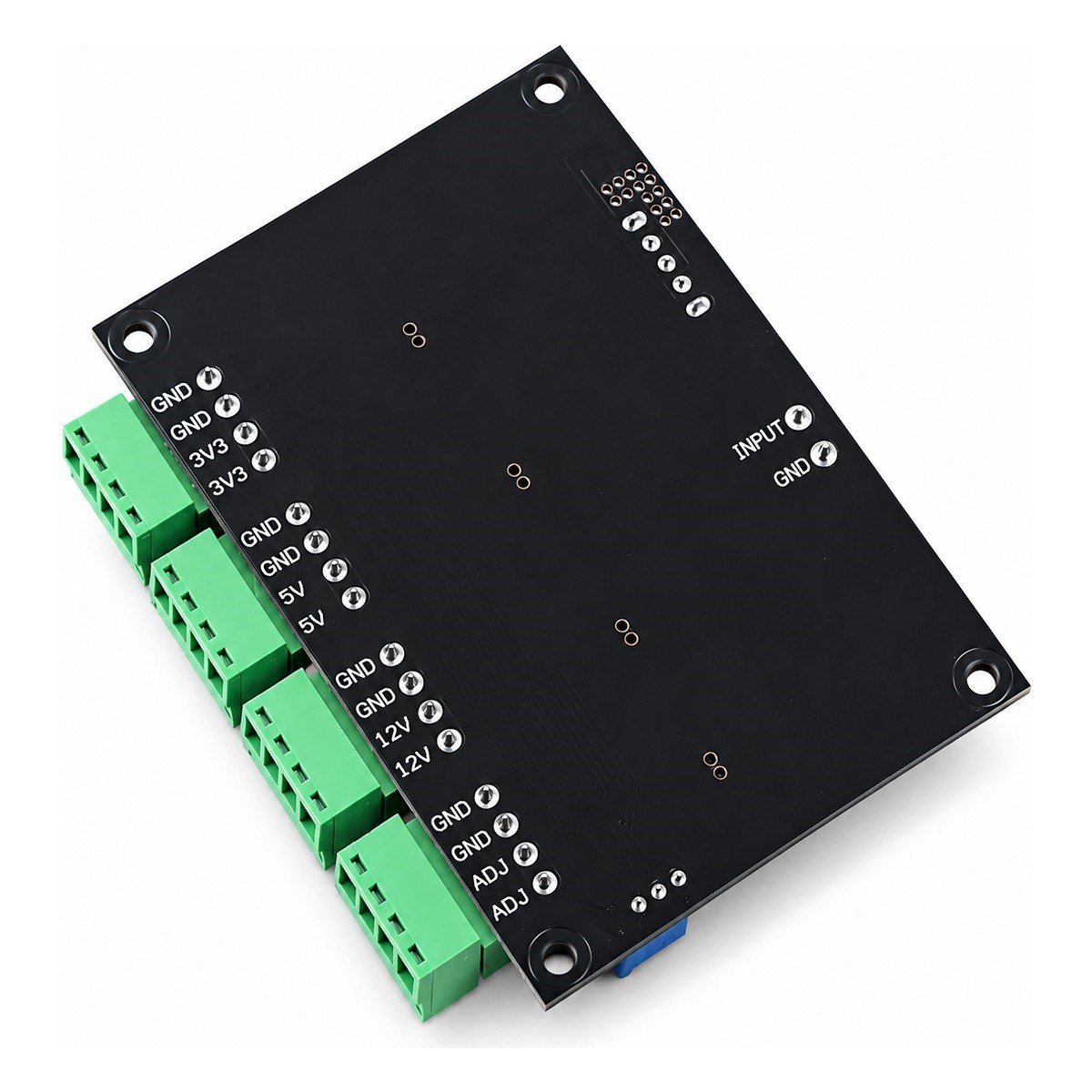 LM2596 4 Çıkışlı Dc-Dc Voltaj Düşürücü Güç Kaynağı Modülü – 3.3V / 5V / 12V / Adj