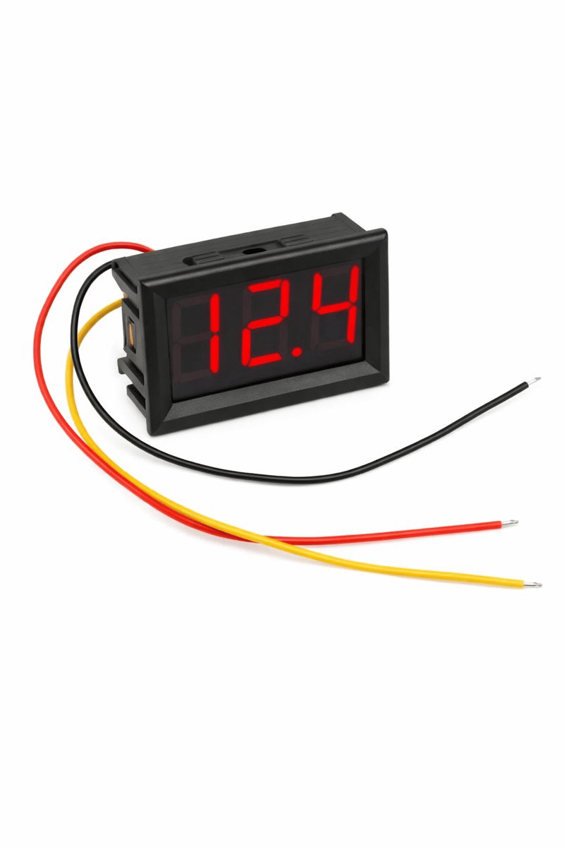 OEM Dijital Voltmetre Ac 30-500V 2 Kablolu