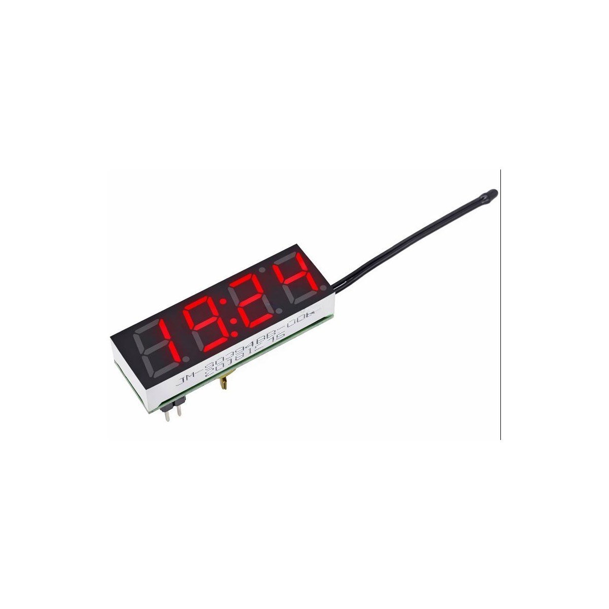 OEM DS3231SN Dc 5V 12V 24V Dijital Kırmızı LED Saat Sıcaklık Termometre Gerilim Göstergesi