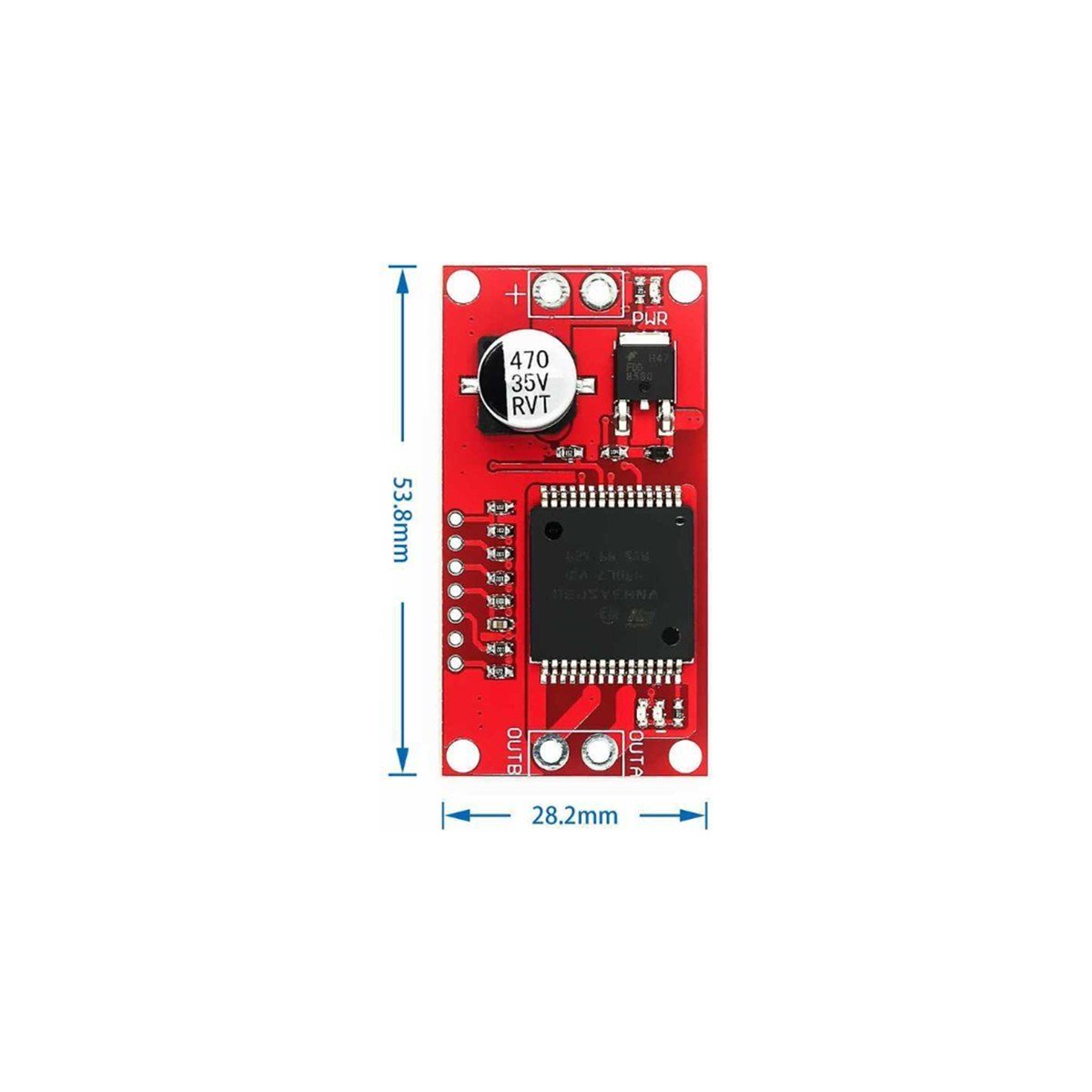 OEM VNH2SP30 - 30A Mini Arduino Motor Sürücü Kartı