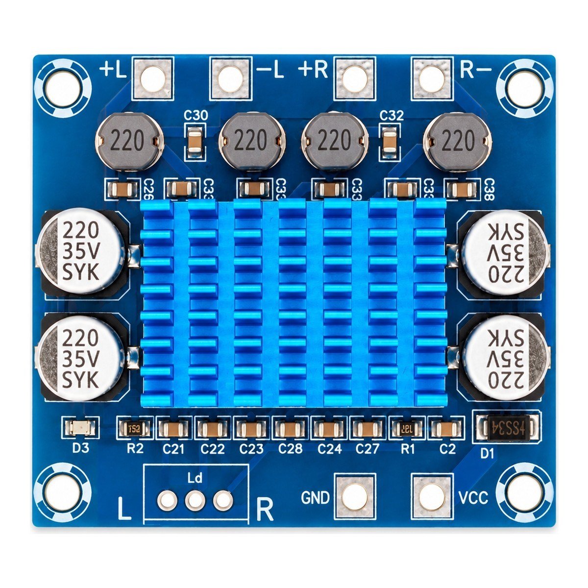 TPA3110 2X30W Stereo Dijital Amplifikatör Modülü 8-26V Dc