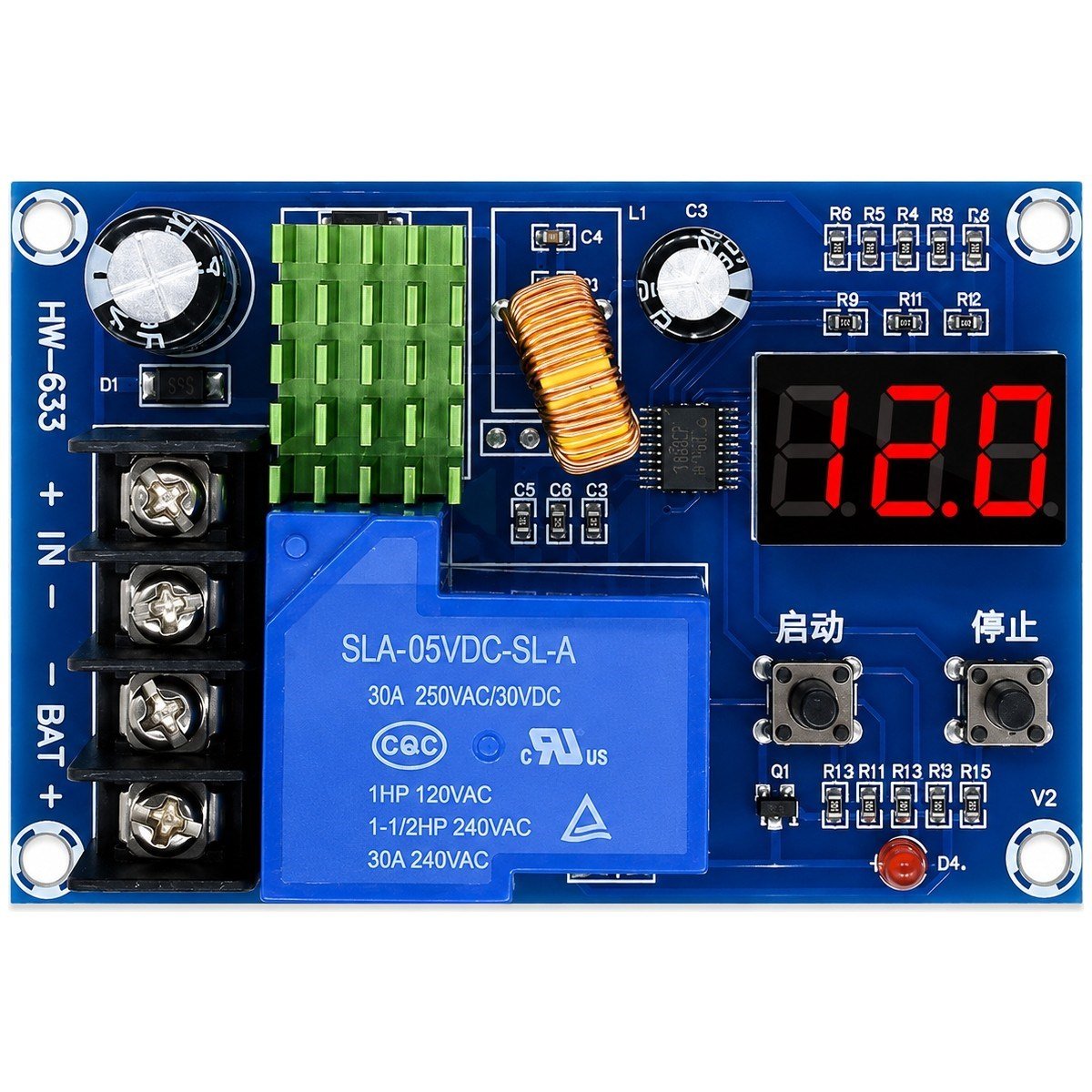 VHM-004 (HW-633 / XH-M604) 6-60V Lityum Pil ve Akü Şarj Kontrol Devresi