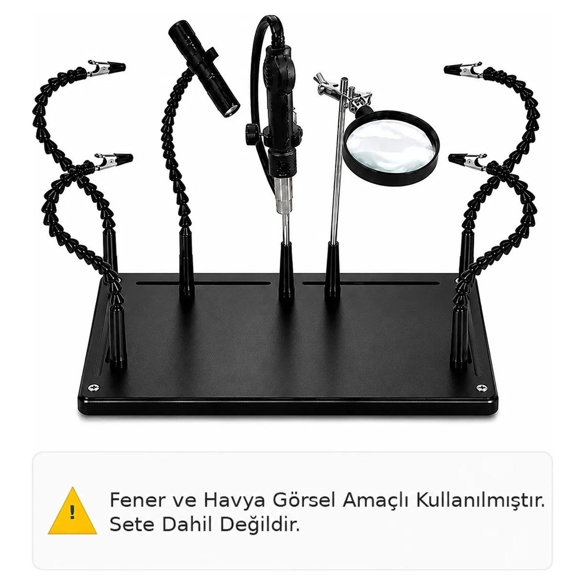 ZD-11P Çok Amaçlı Lehimleme ve Pcb Tutucu Aparat Seti