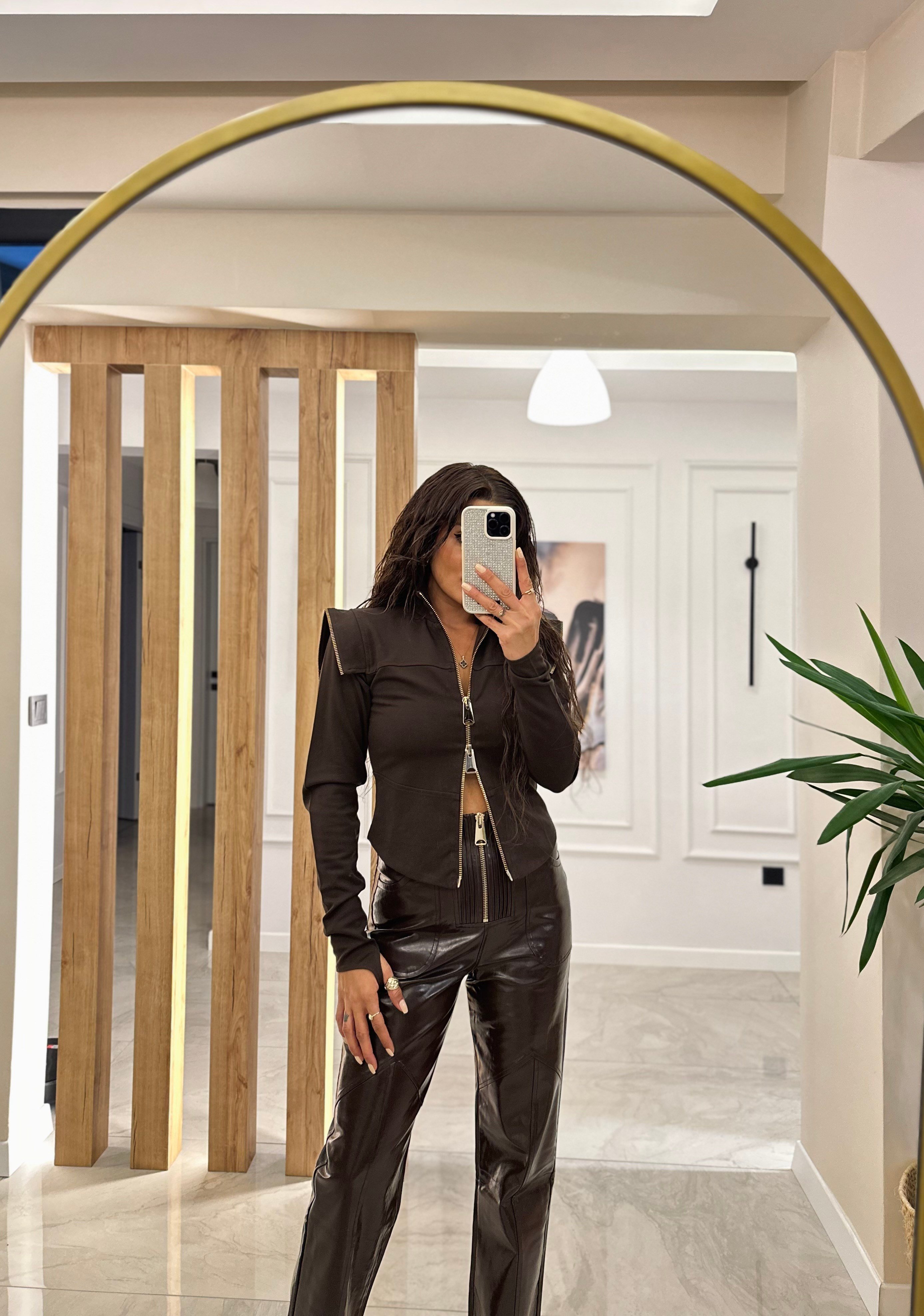 KASEY JACKET brown