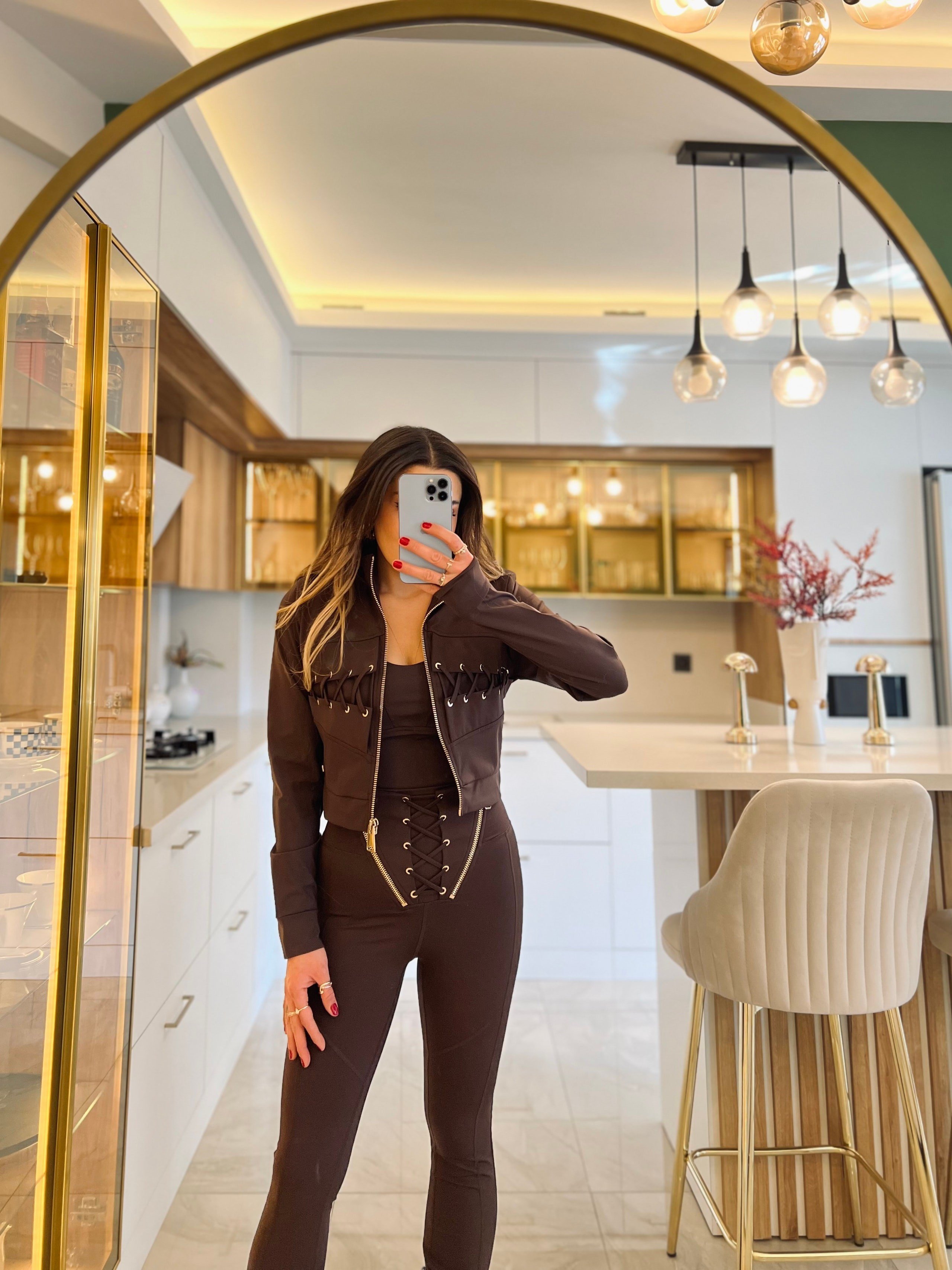 KATHY JACKET KAHVE RENK