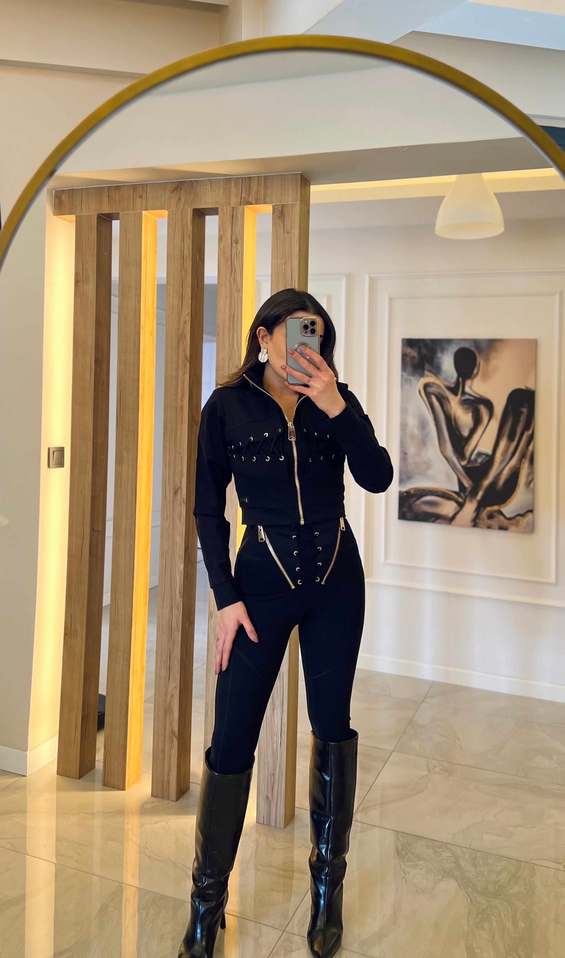KATHY JACKET SİYAH RENK