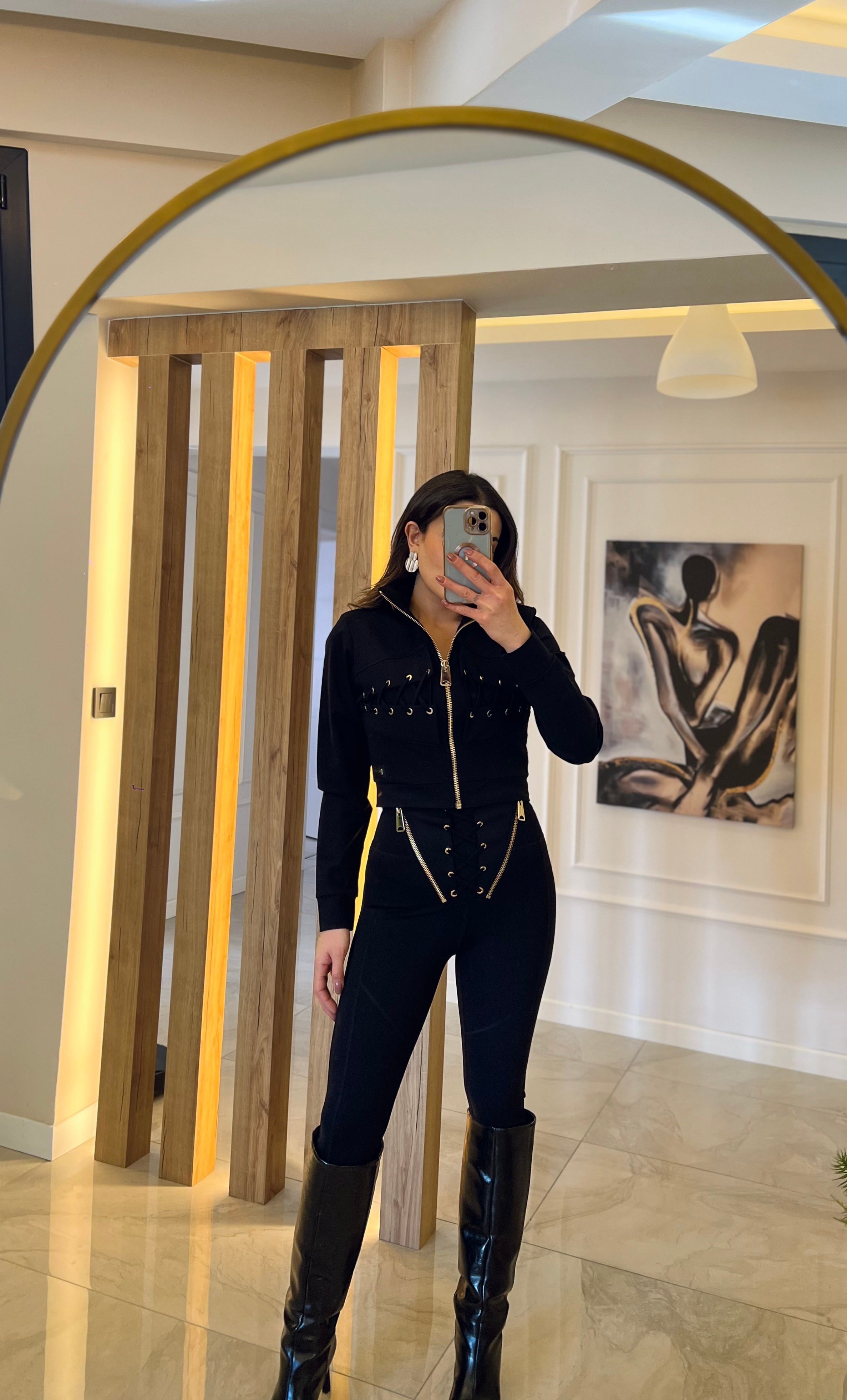 KATHY JACKET SİYAH RENK