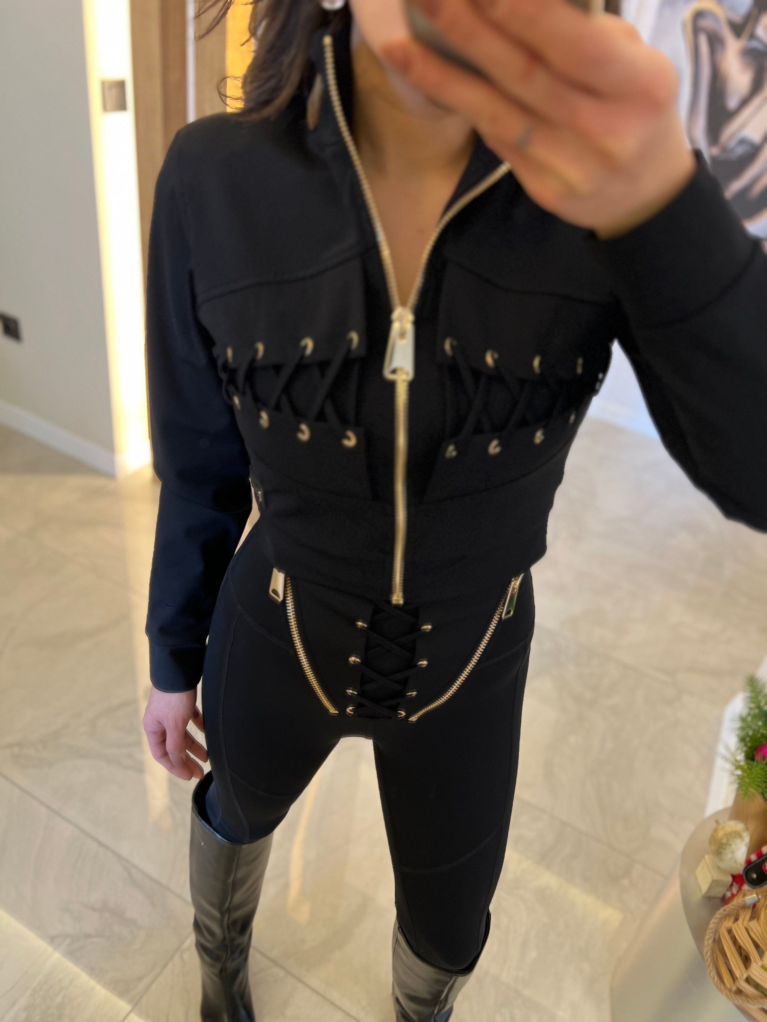 KATHY JACKET SİYAH RENK